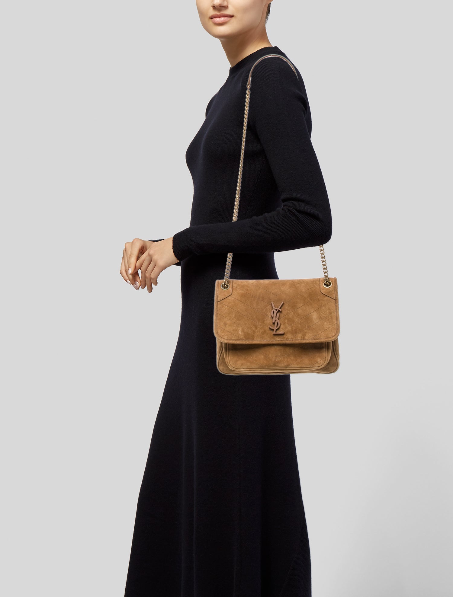 Saint Laurent Suede Niki