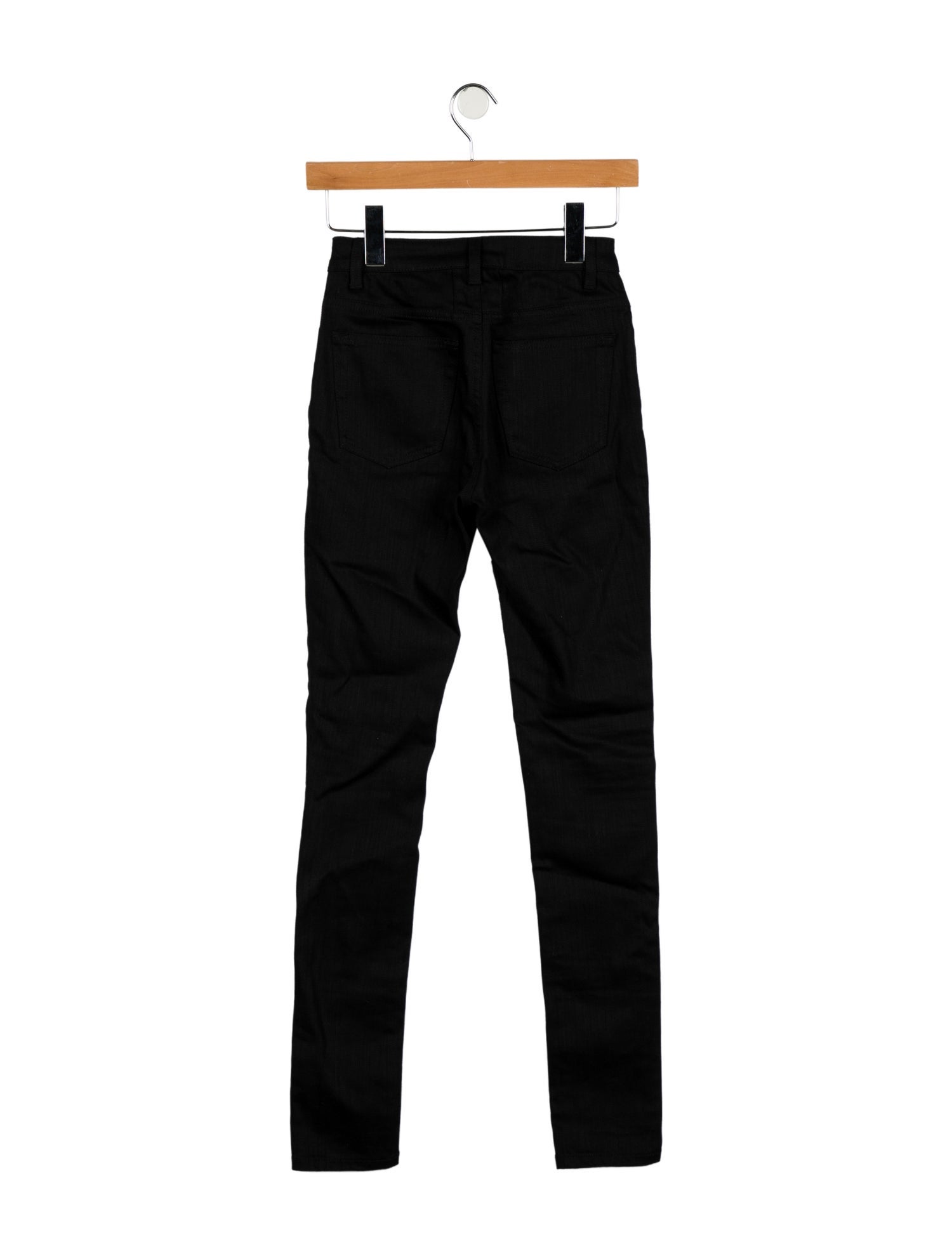 Saint Laurent Mid-Rise Skinny Leg Jeans