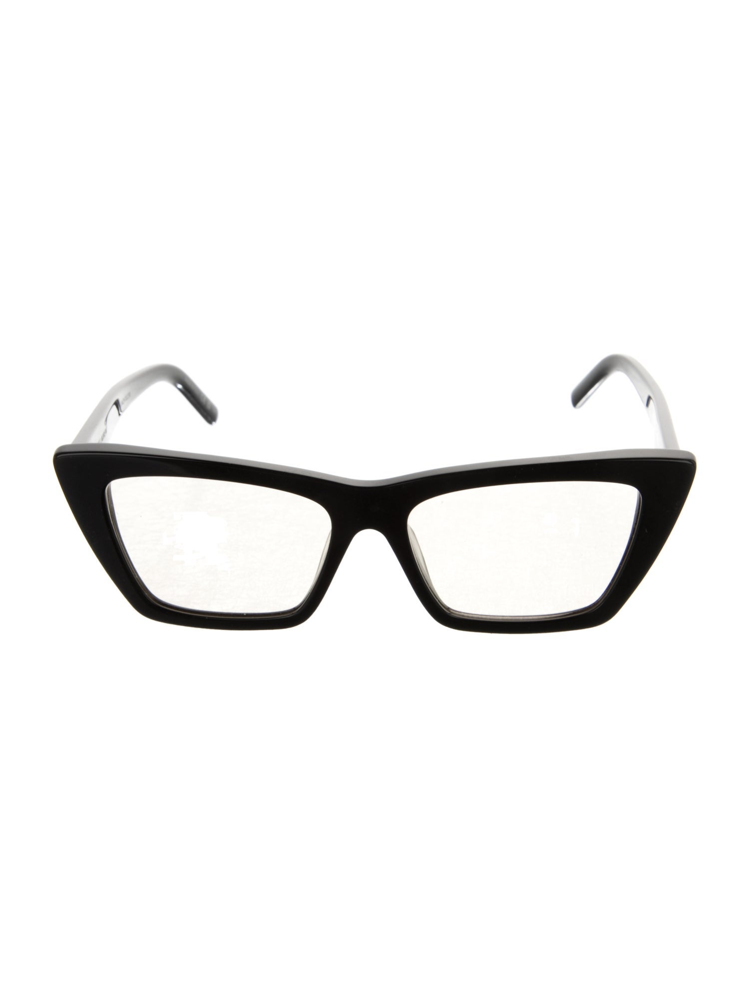 Saint Laurent Cat-Eye Clear Sunglasses