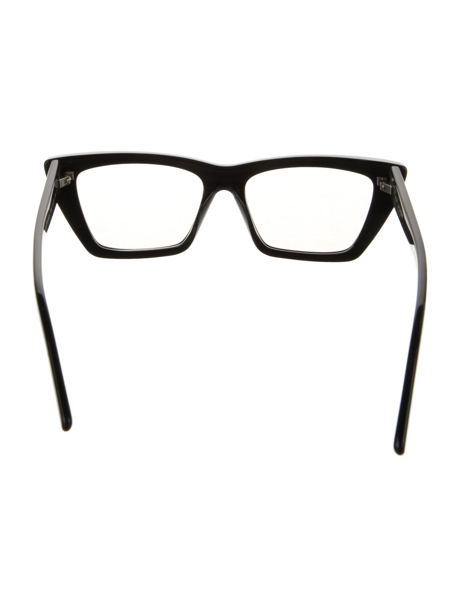 Saint Laurent Cat-Eye Clear Sunglasses