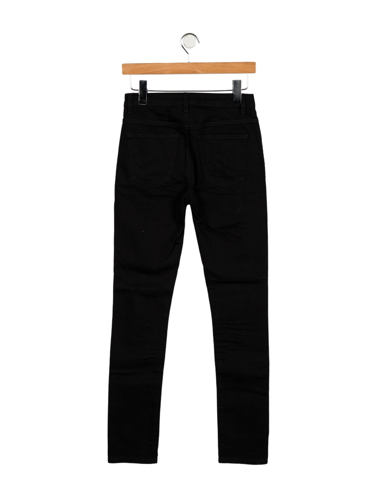 Saint Laurent Mid-Rise Skinny Leg Jeans