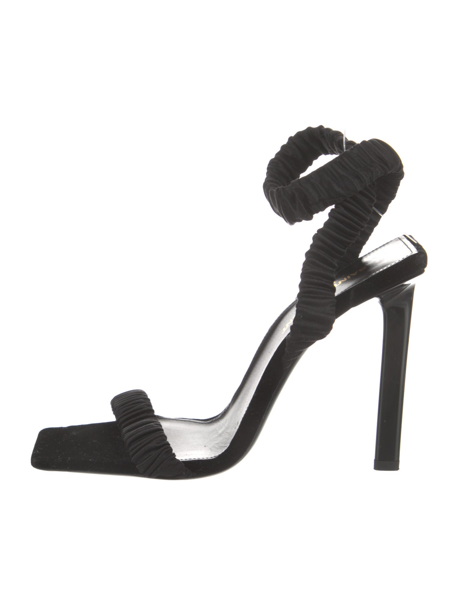 Saint Laurent Satin Sandals