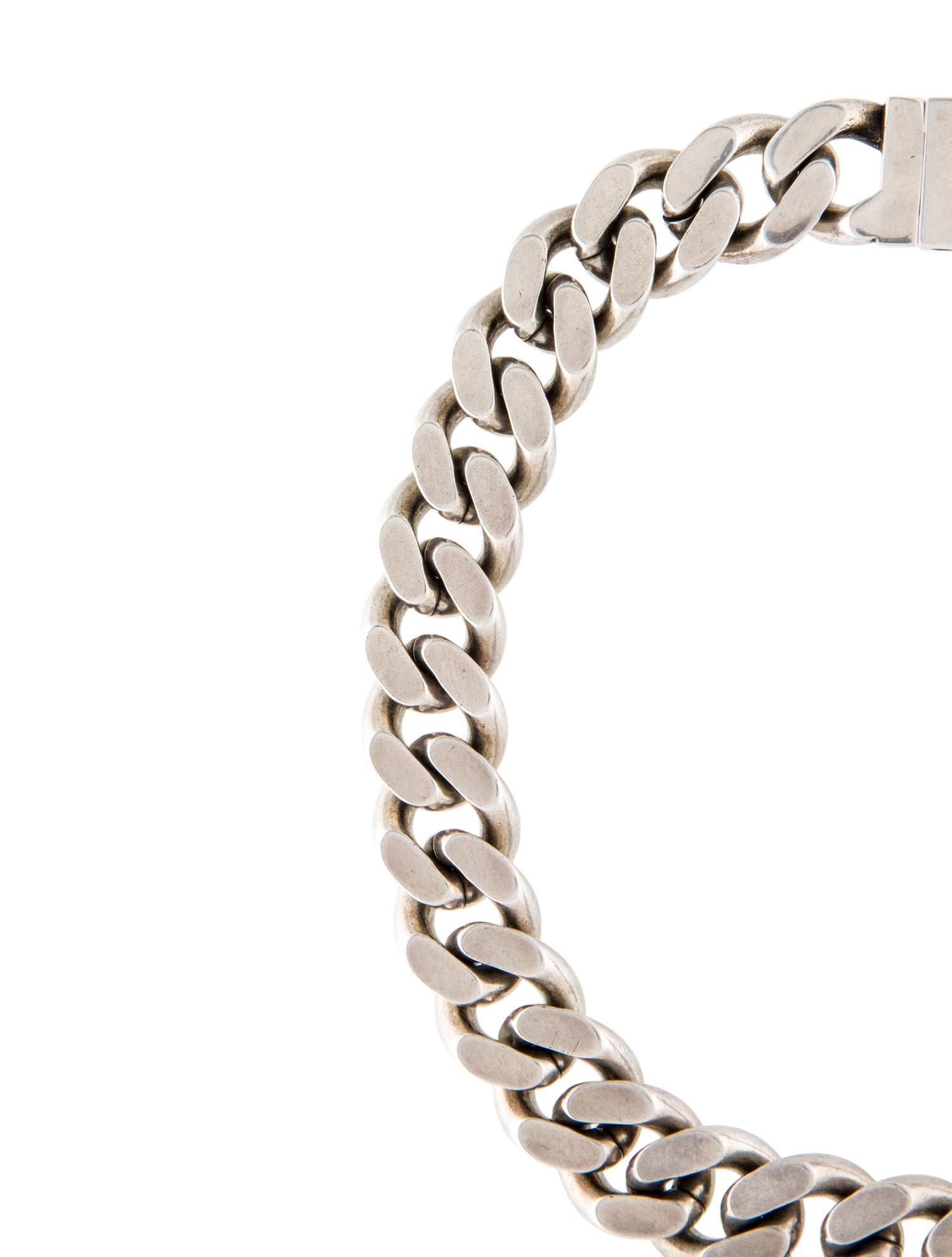 Saint Laurent Thick Curb Chain Necklace