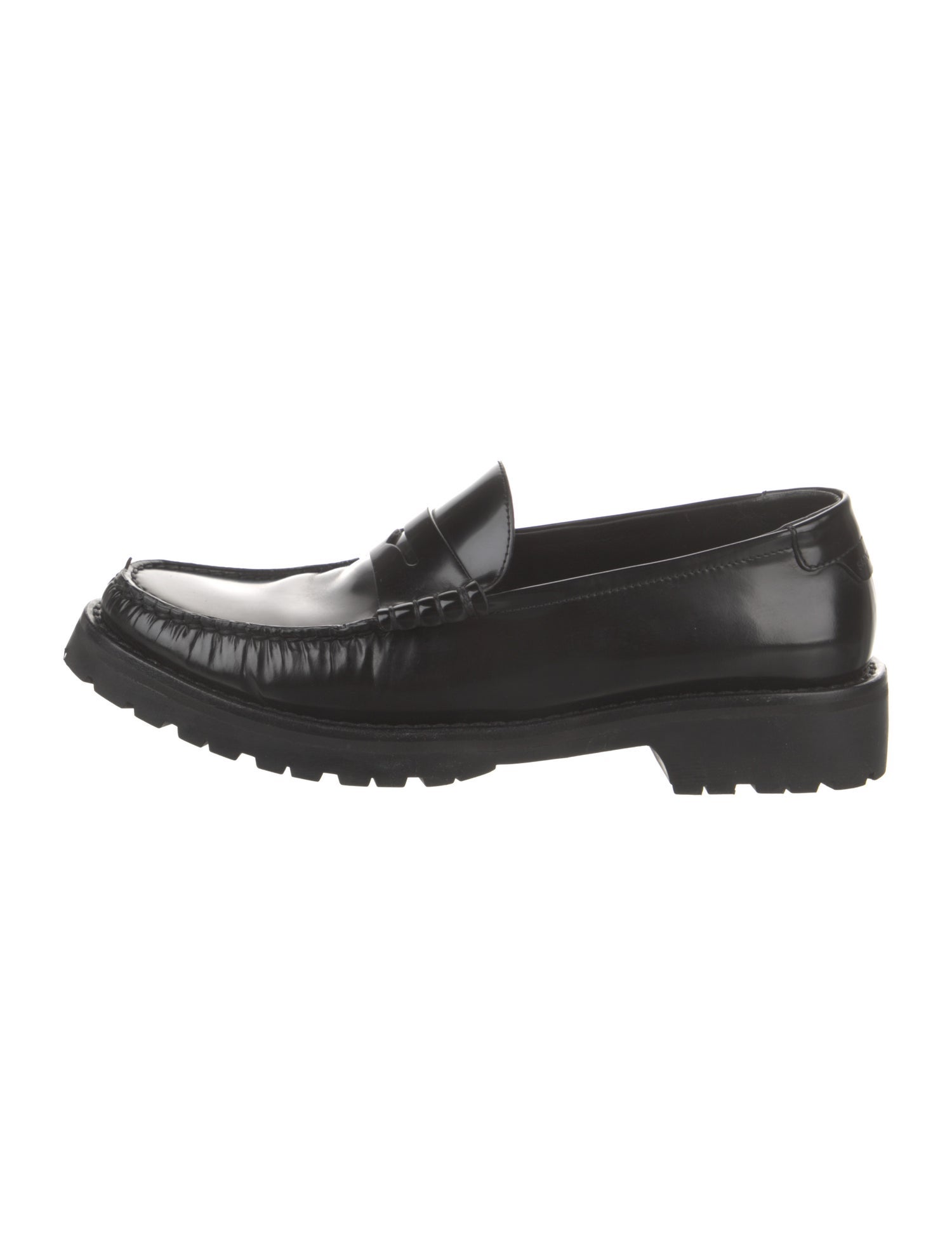 Saint Laurent Leather Loafers