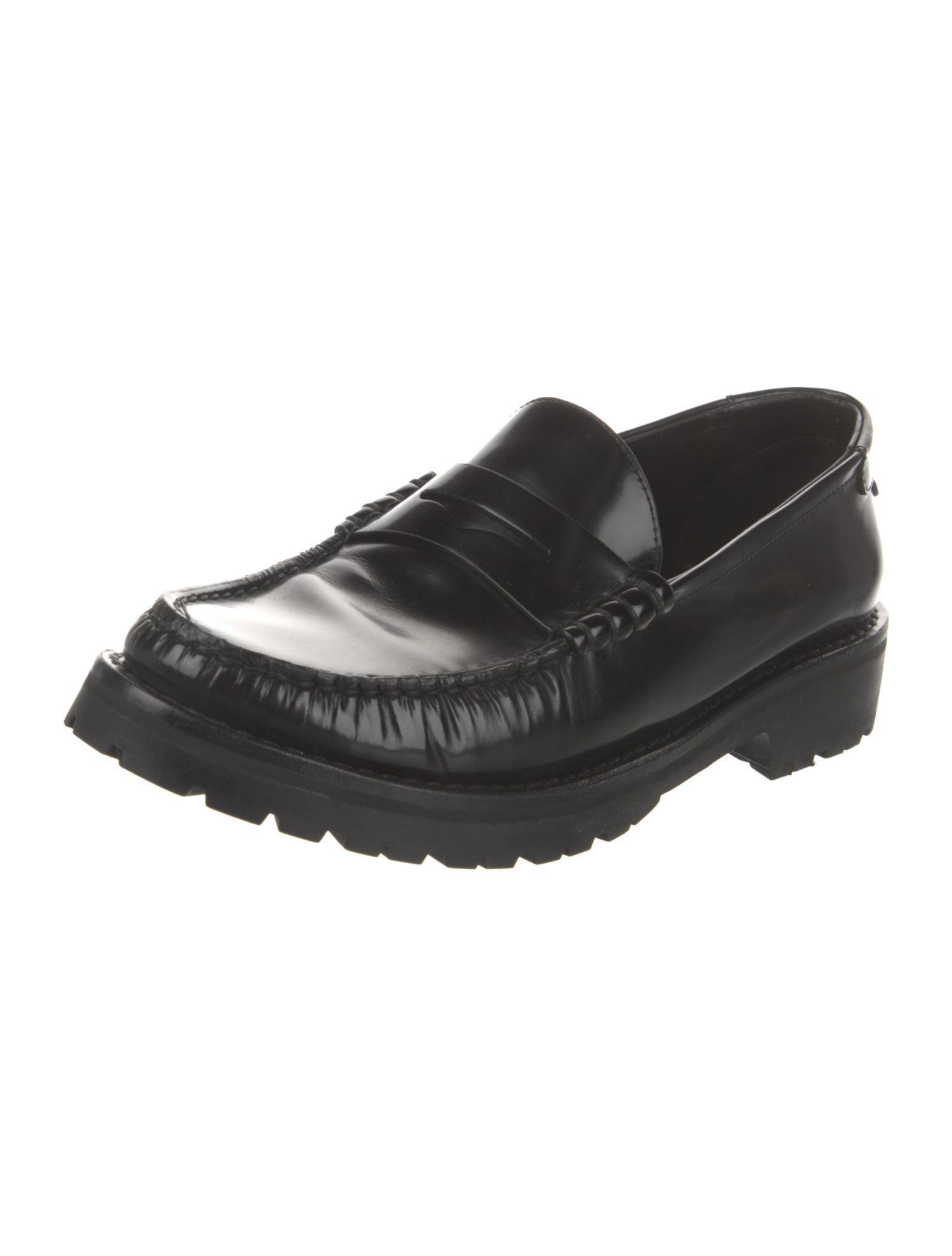 Saint Laurent Leather Loafers