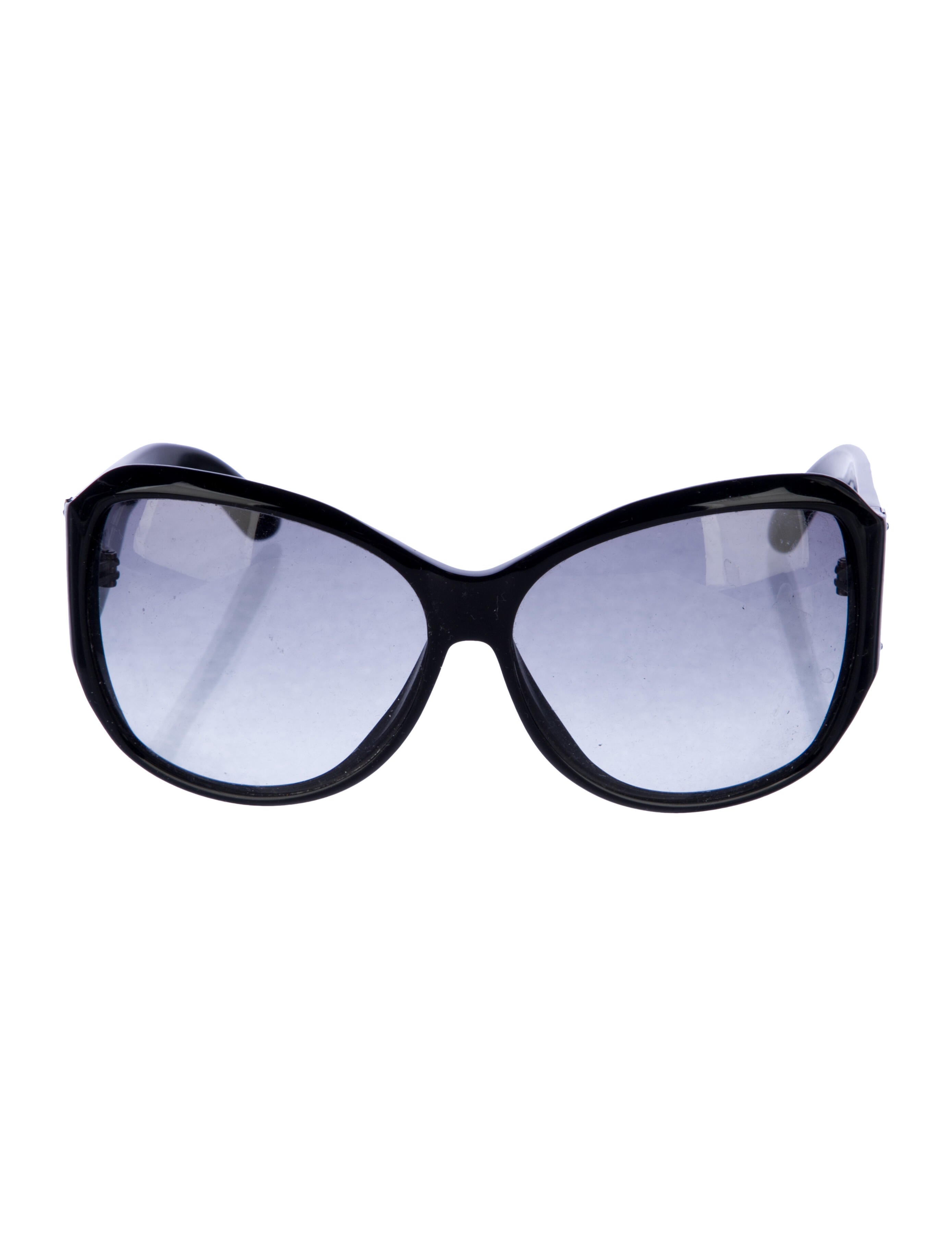 Saint Laurent Oversize Gradient Sunglasses