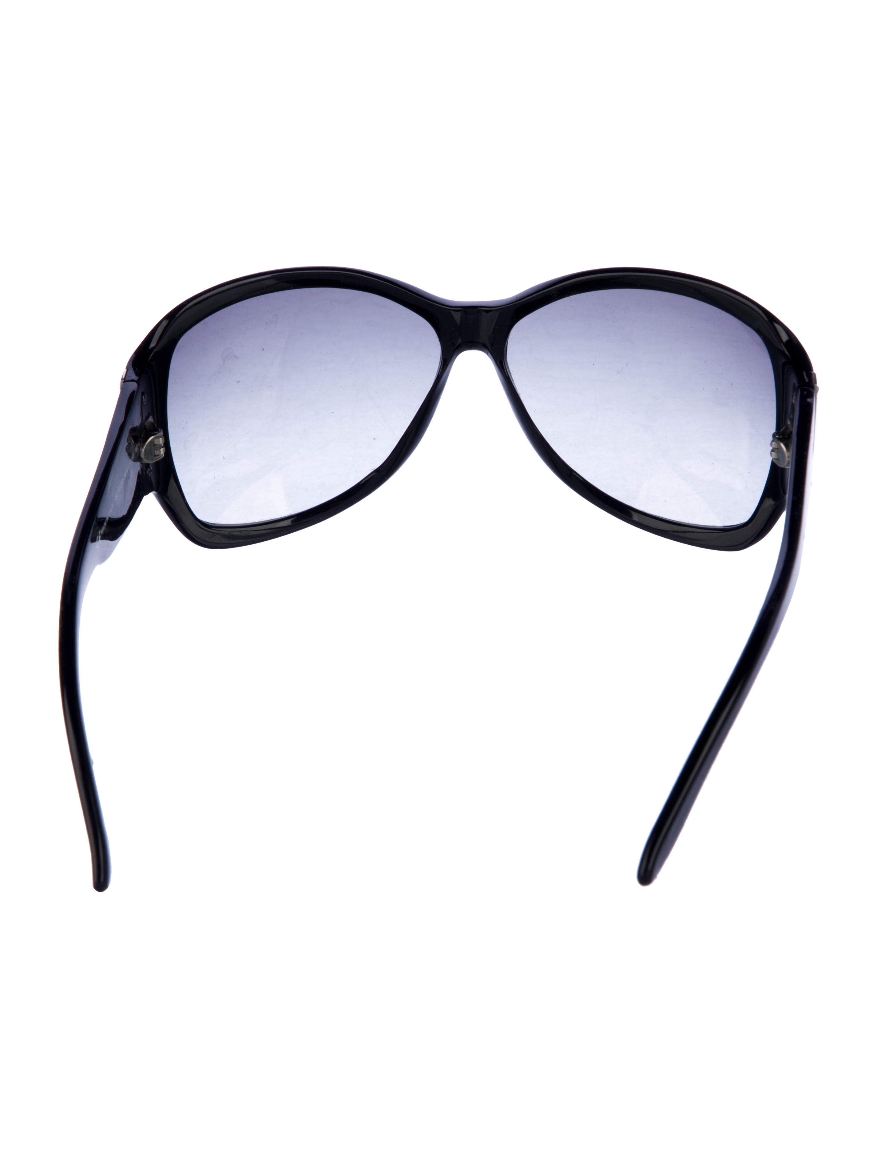 Saint Laurent Oversize Gradient Sunglasses