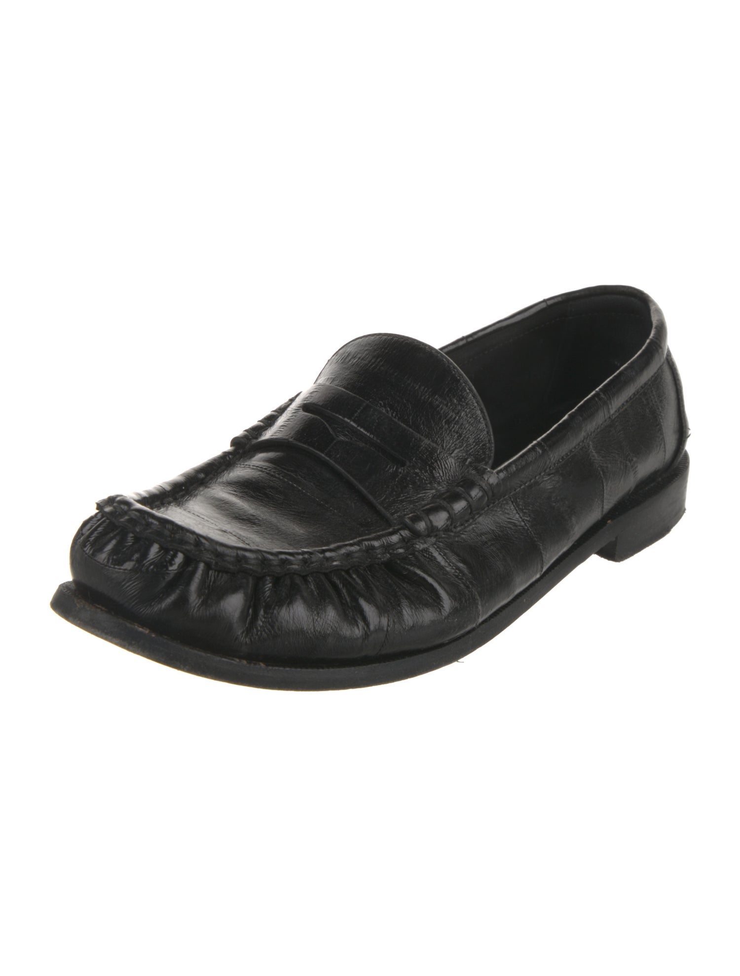 Saint Laurent Leather Loafers