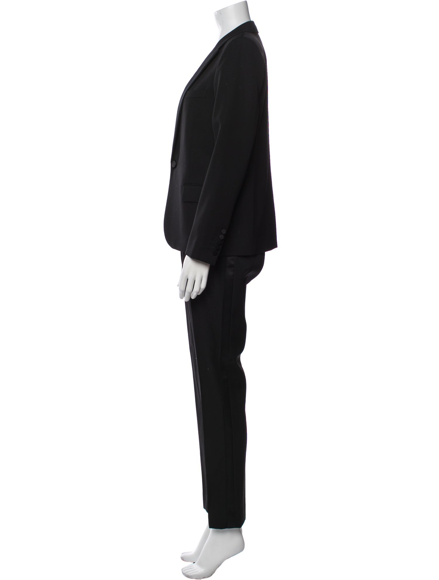 Saint Laurent Virgin Wool Pantsuit w/ Tags