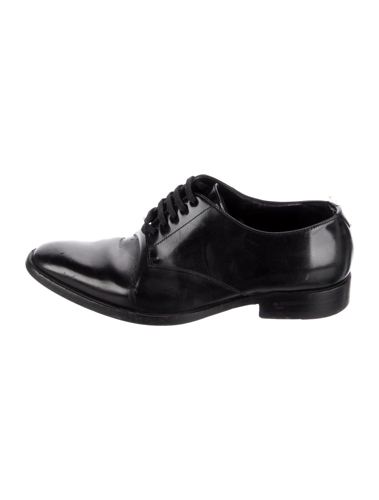 Saint Laurent Leather Oxfords