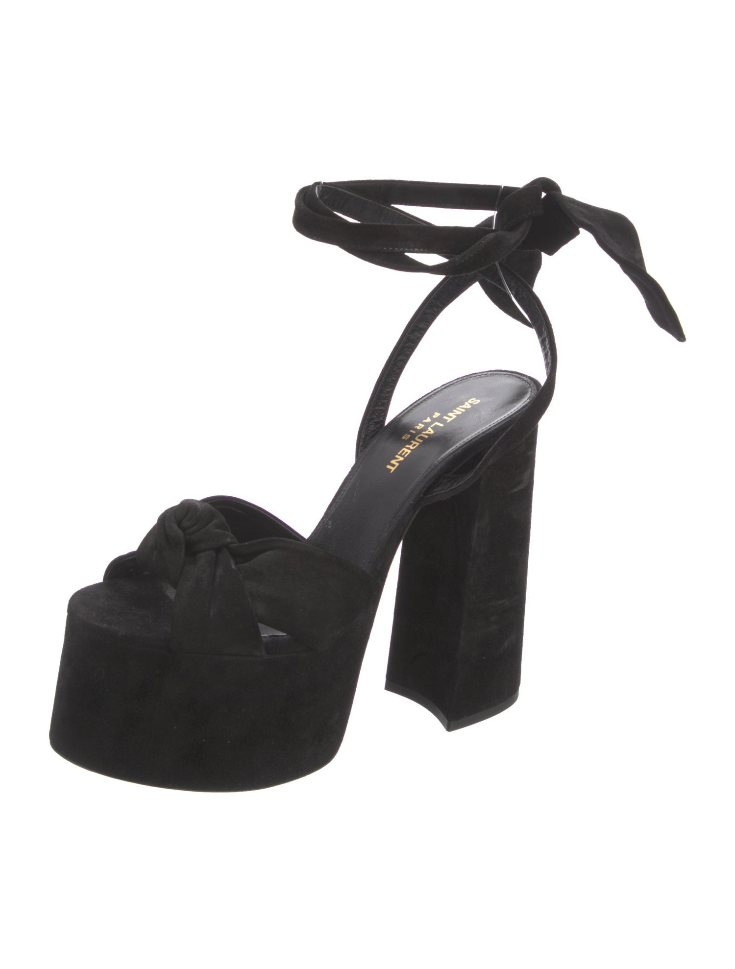 Saint Laurent Suede Sandals