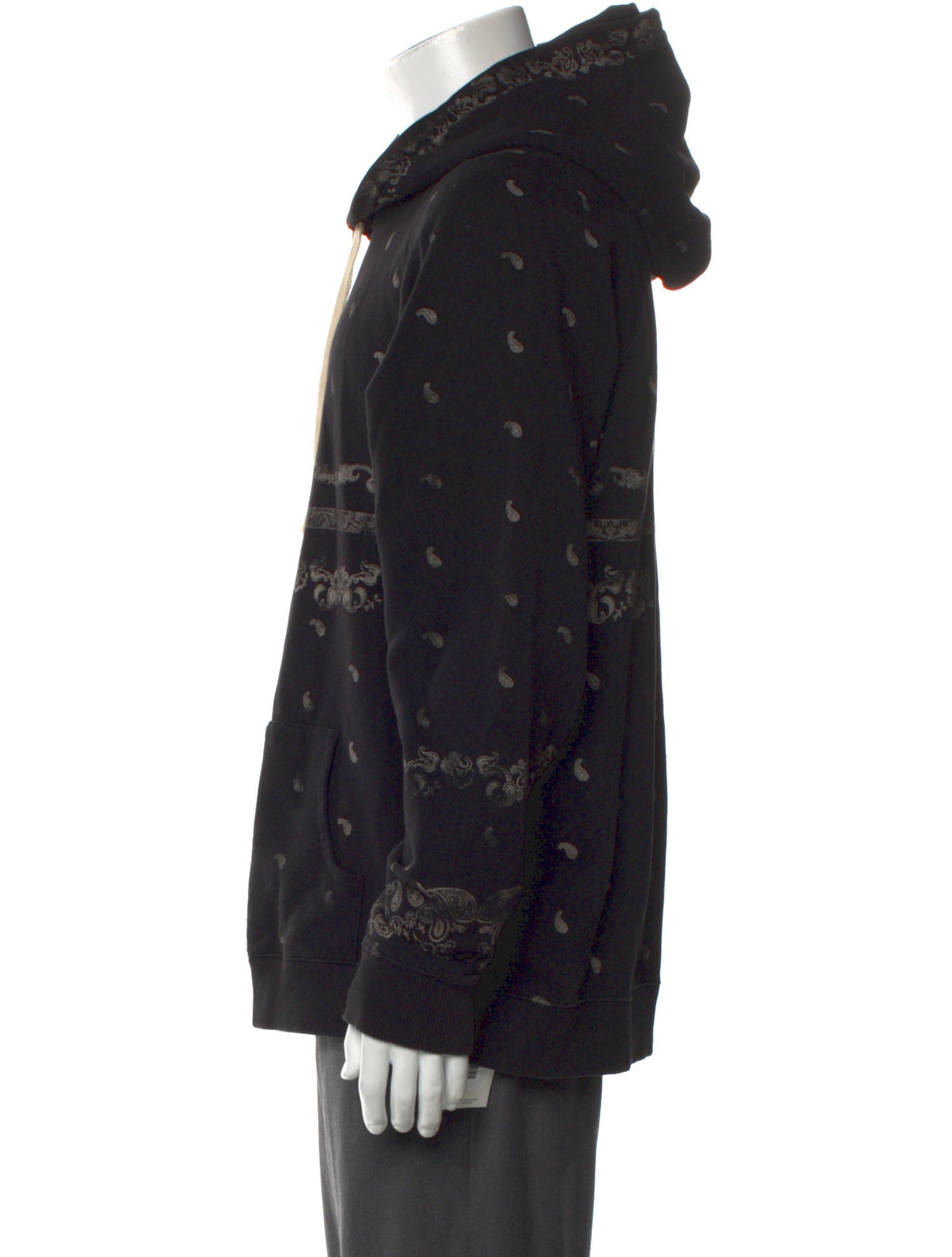 Saint Laurent 2018-2019 Paisley Hoodie