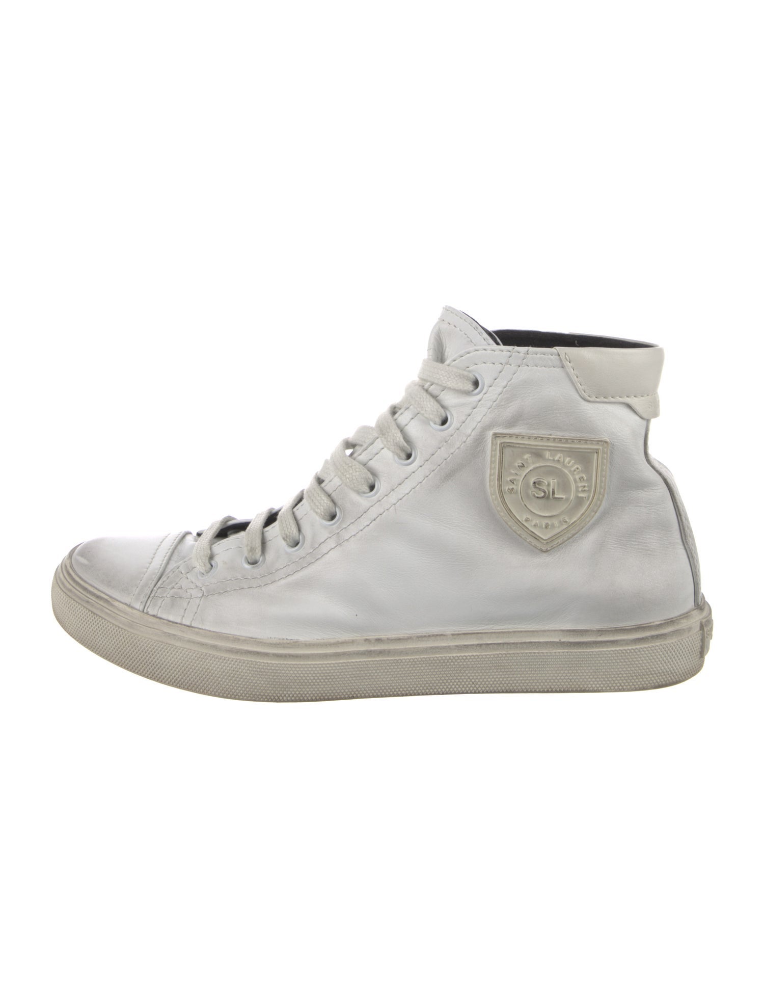 Saint Laurent Leather Sneakers