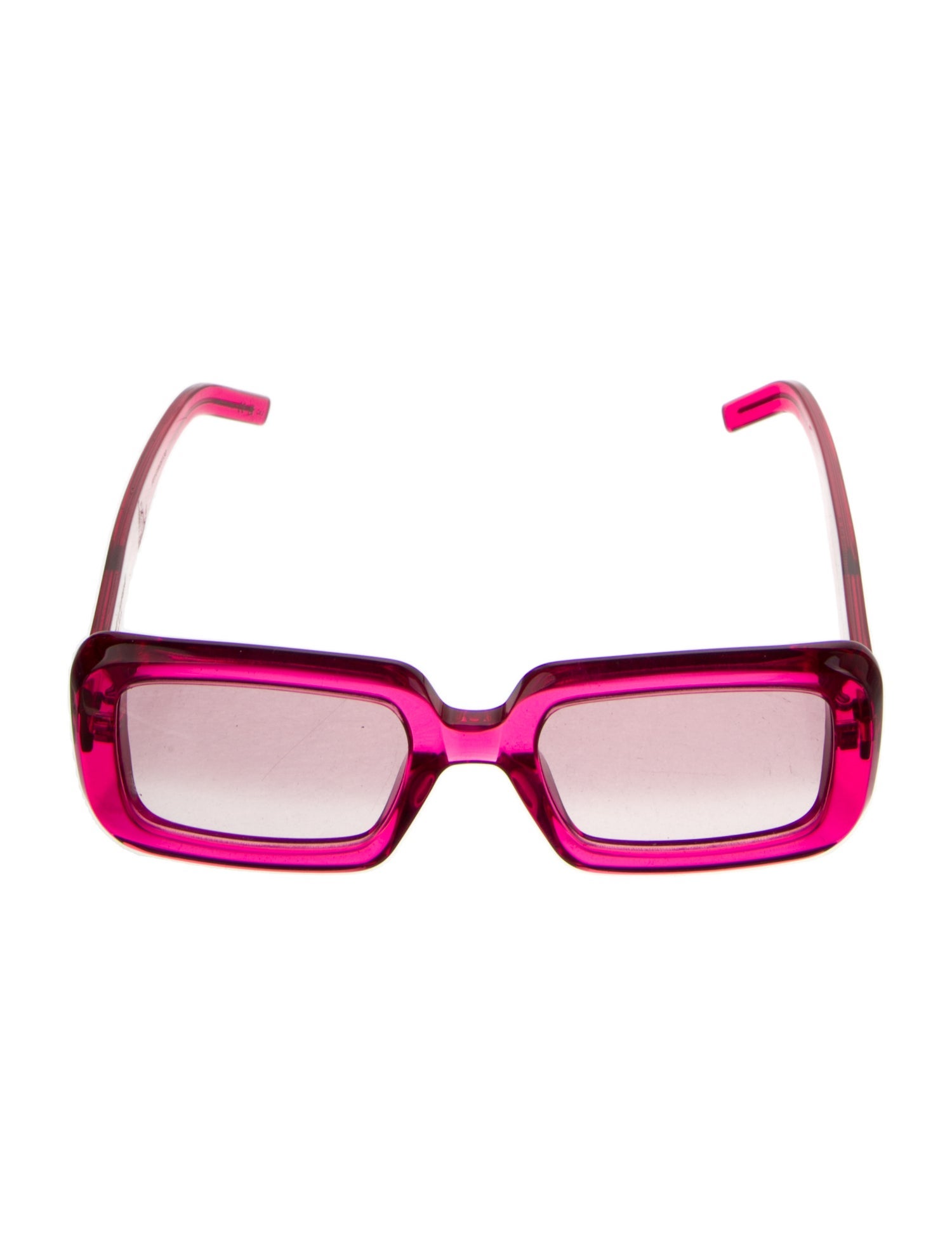 Saint Laurent Square Gradient Sunglasses