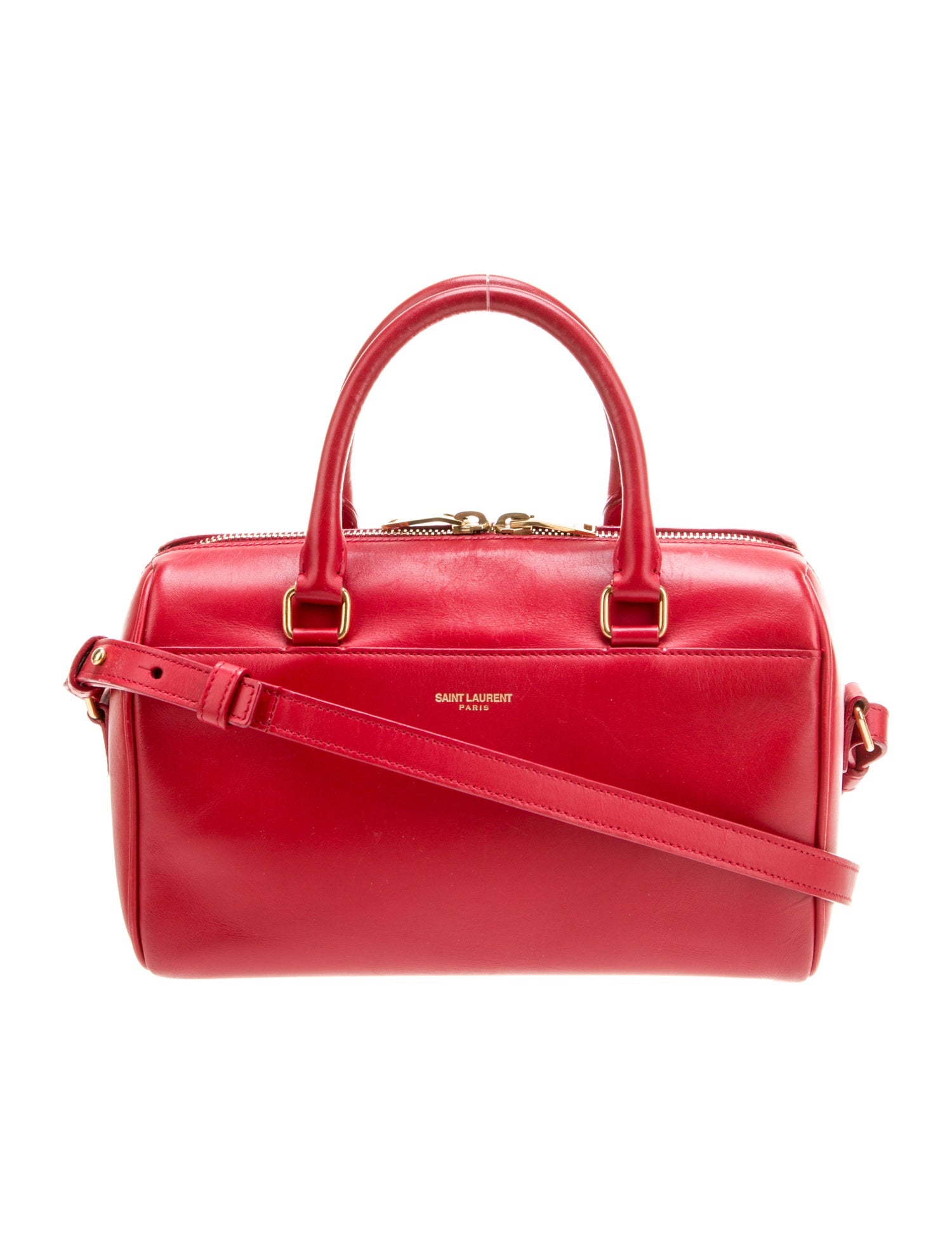 Saint Laurent Leather Top Handle Bag