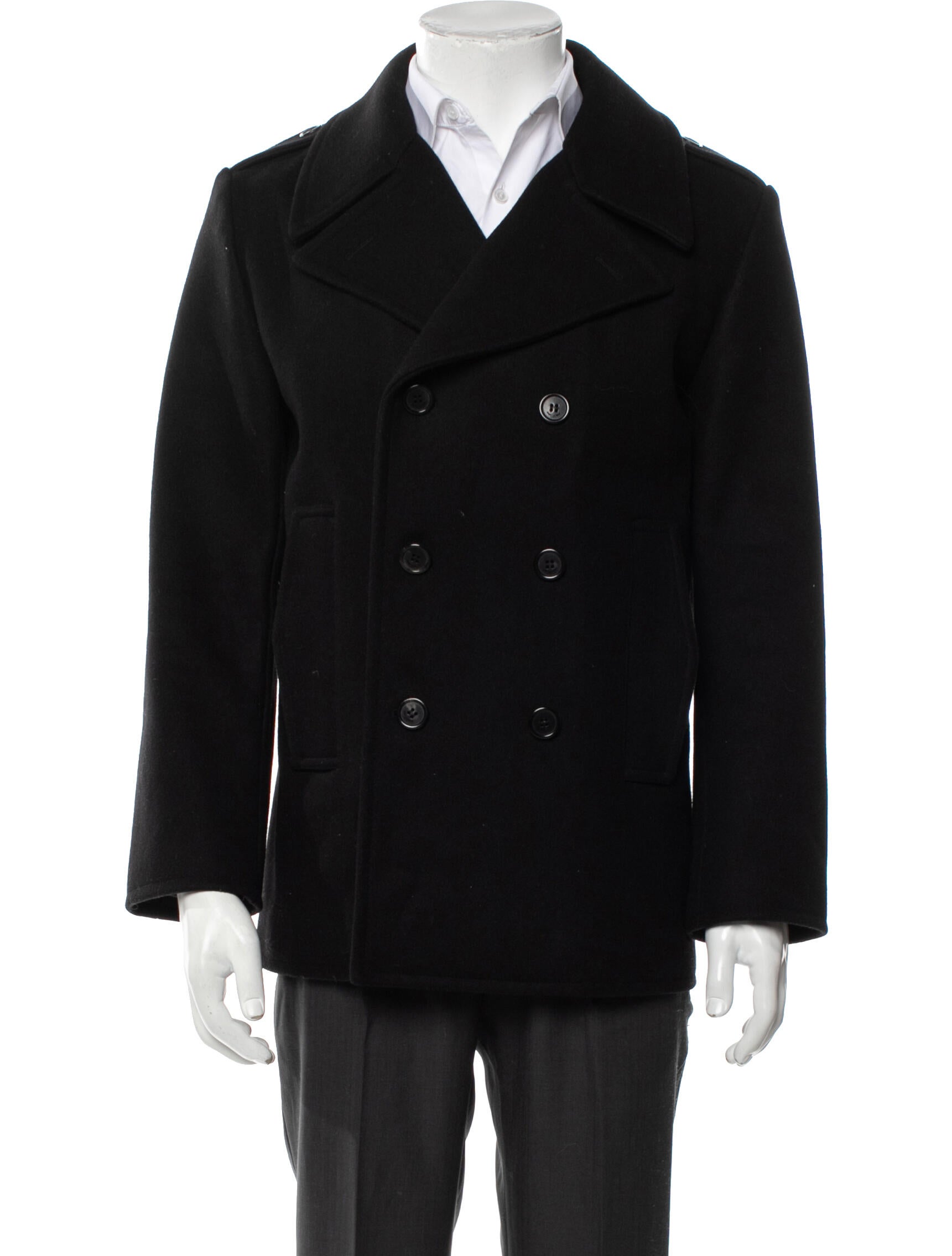 Saint Laurent 2022 Wool Peacoat