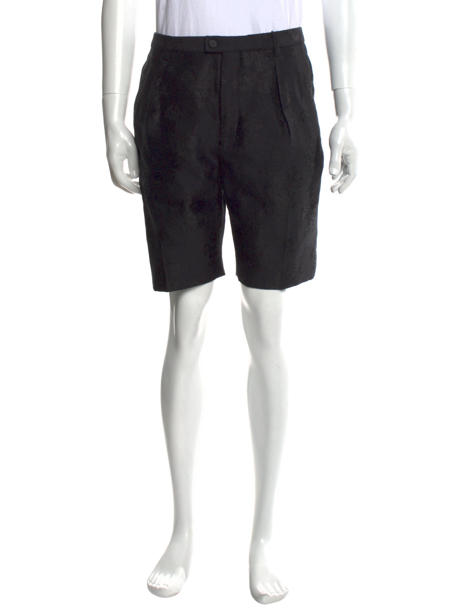 Saint Laurent 2021 Flat Front Shorts w/ Tags