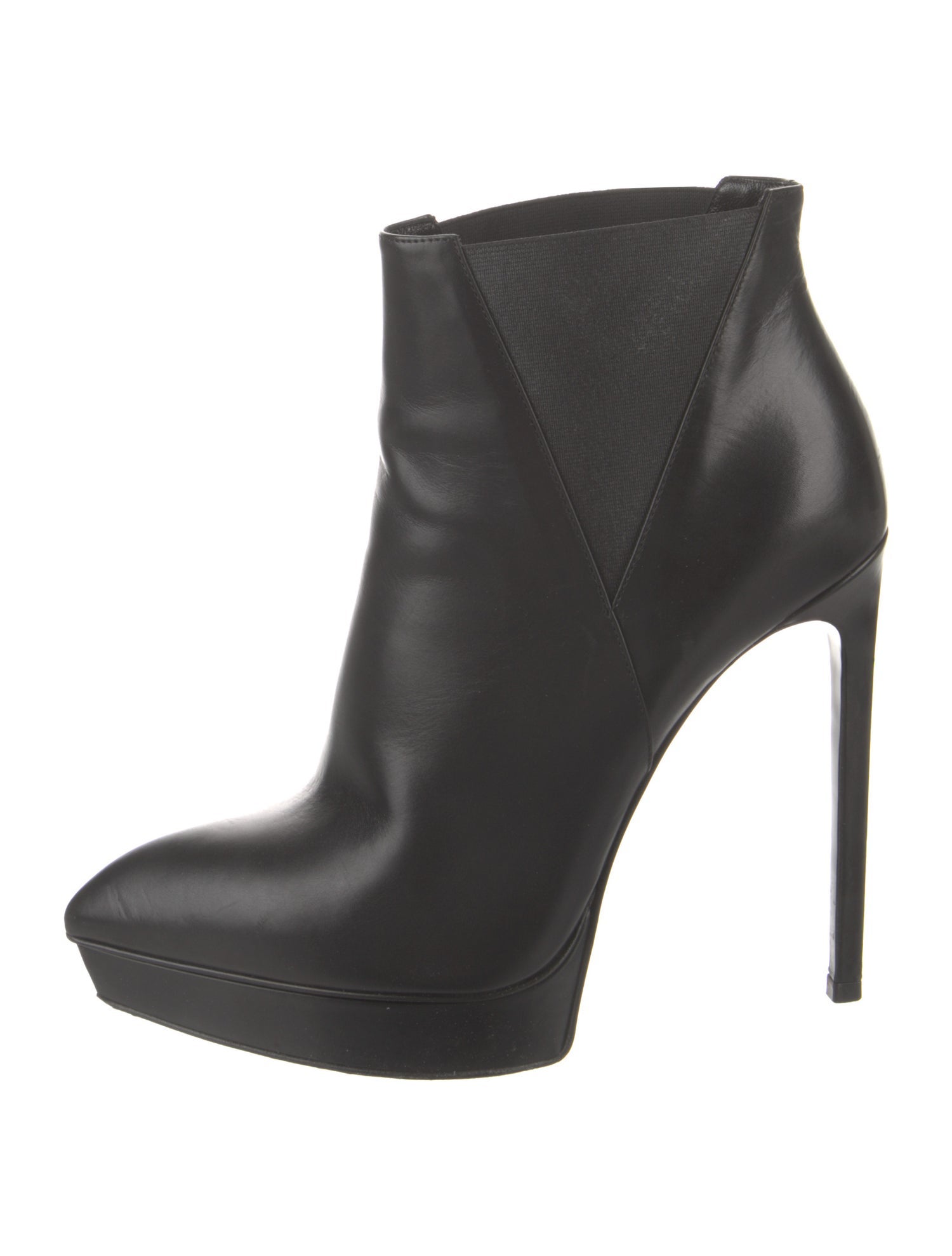 Saint Laurent Leather Boots