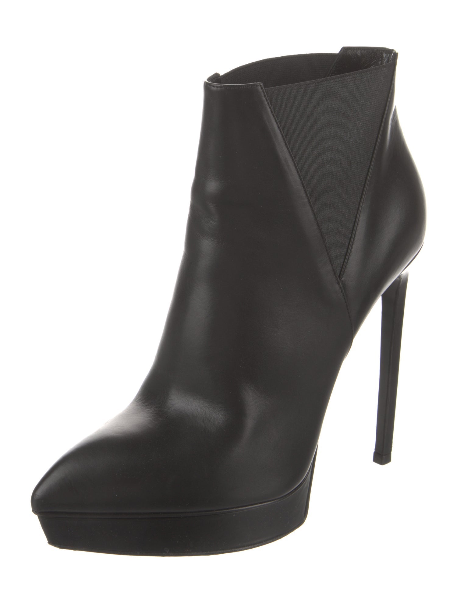 Saint Laurent Leather Boots