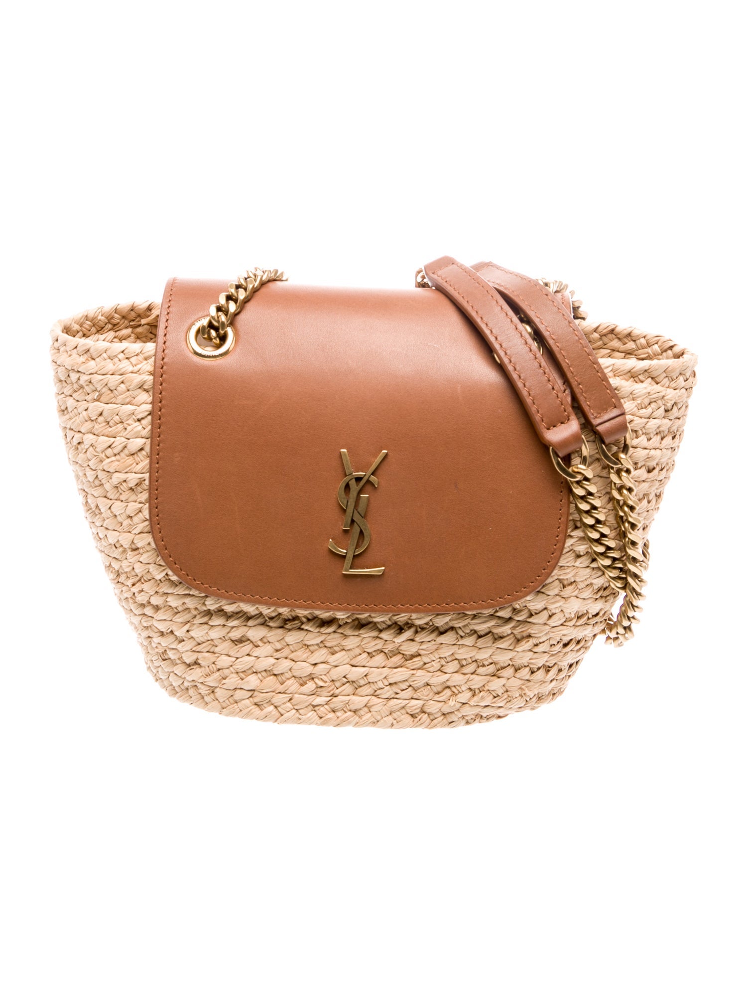 Saint Laurent Raffia Manon Mini 2025