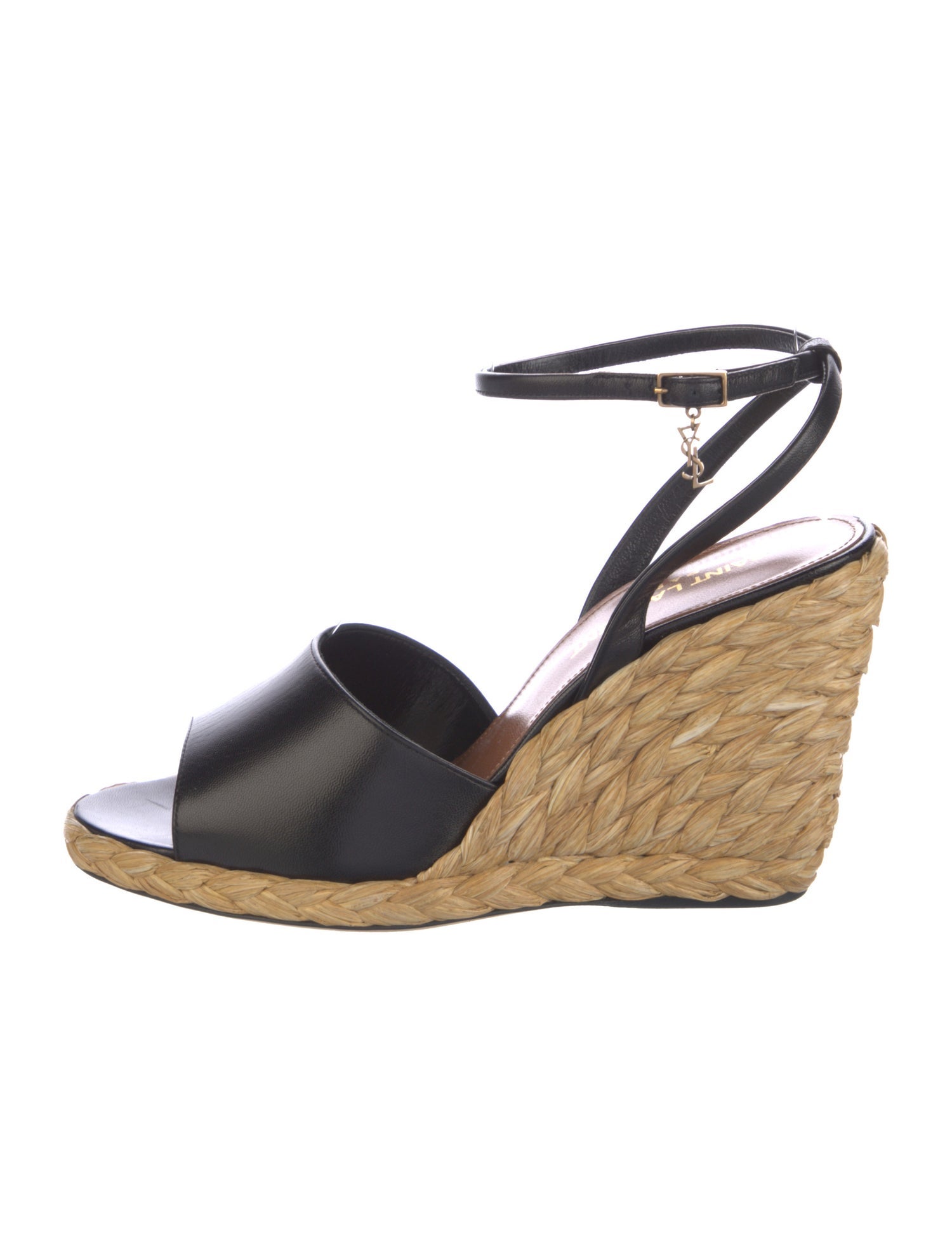 Saint Laurent Leather Espadrilles