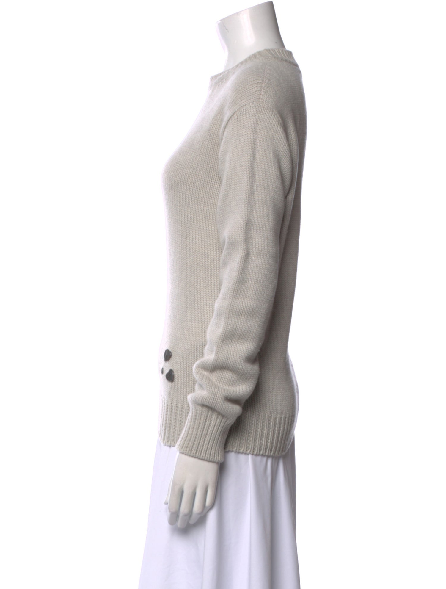 Saint Laurent Cashmere Crew Neck Sweater