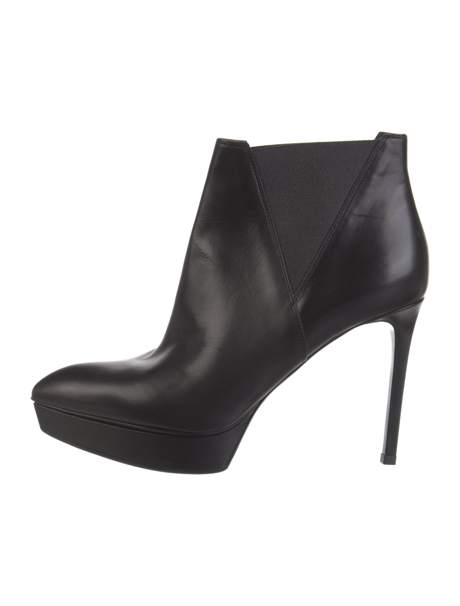 Saint Laurent Leather Chelsea Boots