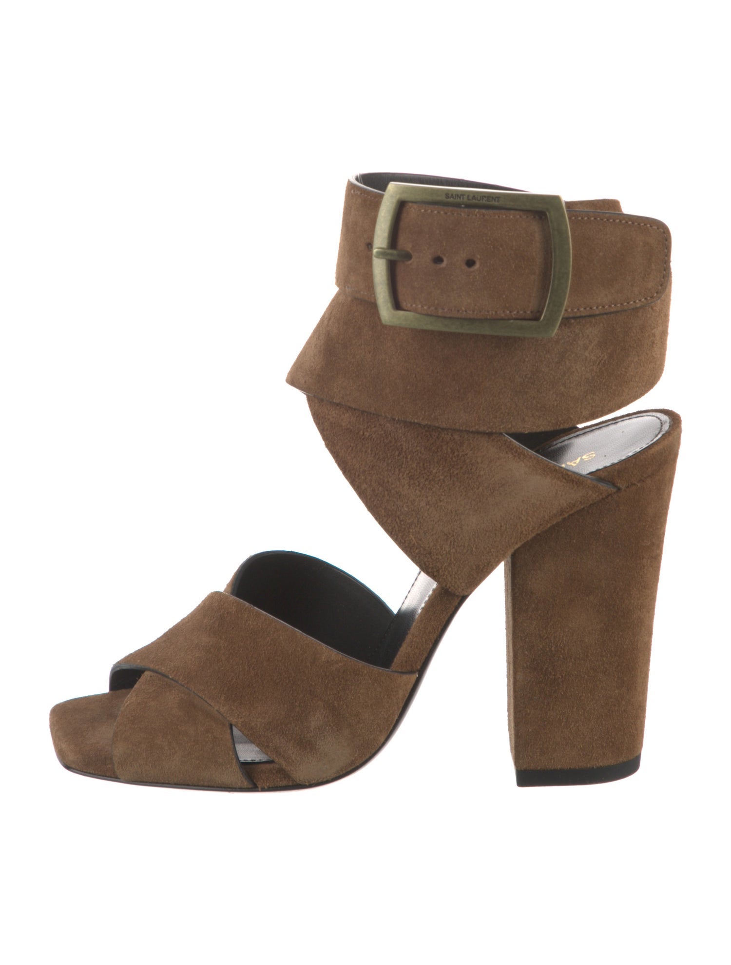 Saint Laurent Suede Mules