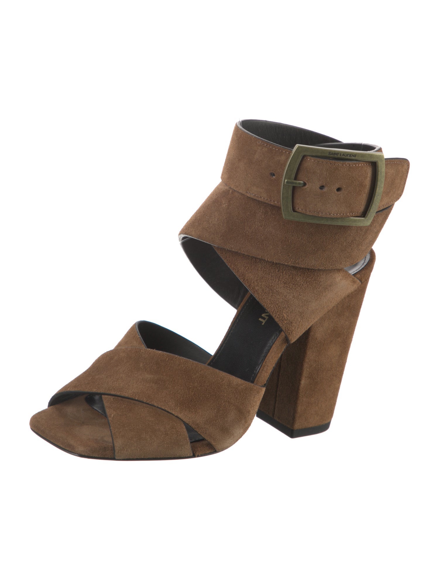 Saint Laurent Suede Mules