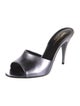 Saint Laurent Leather Mules