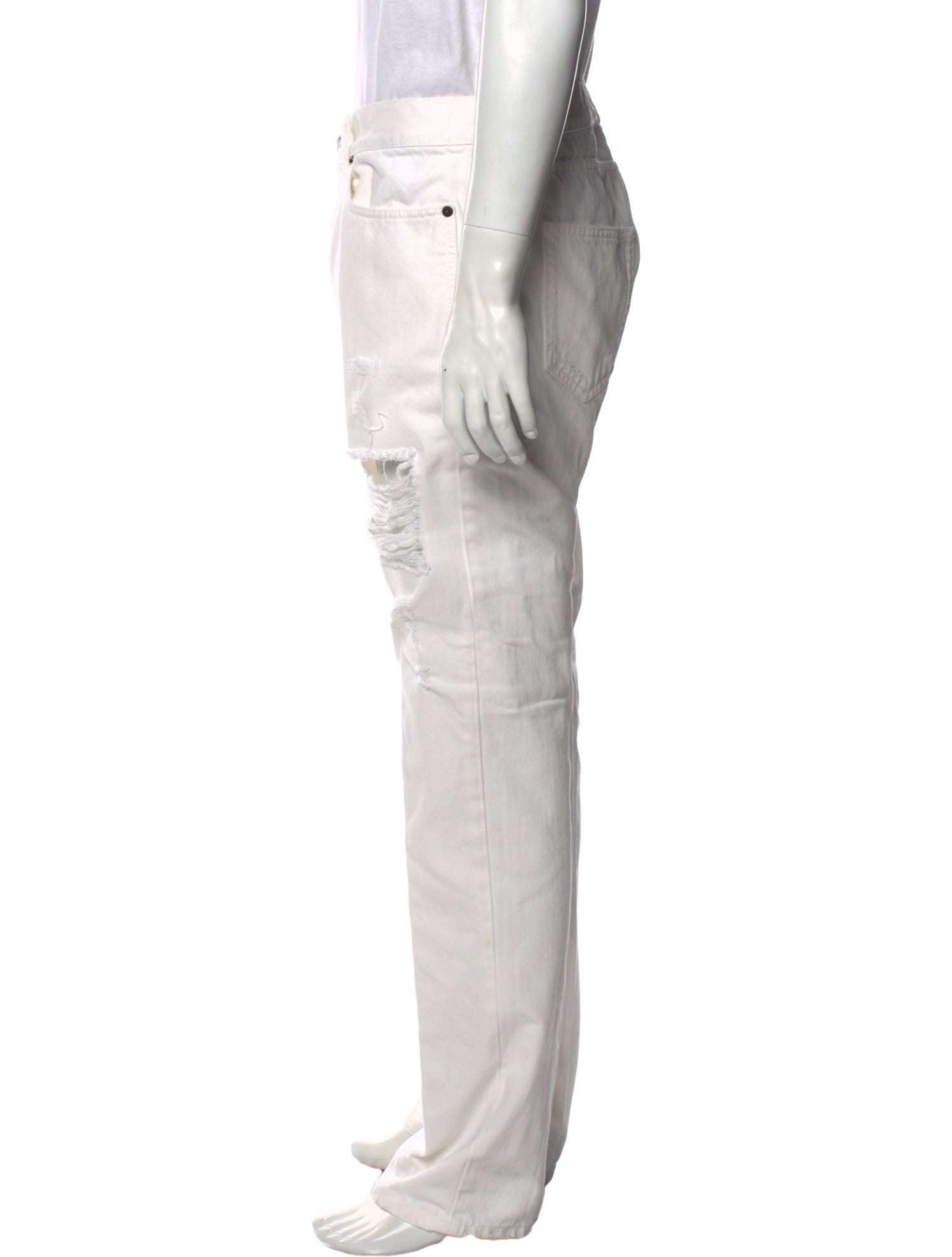 Saint Laurent 2018 Moto Jeans