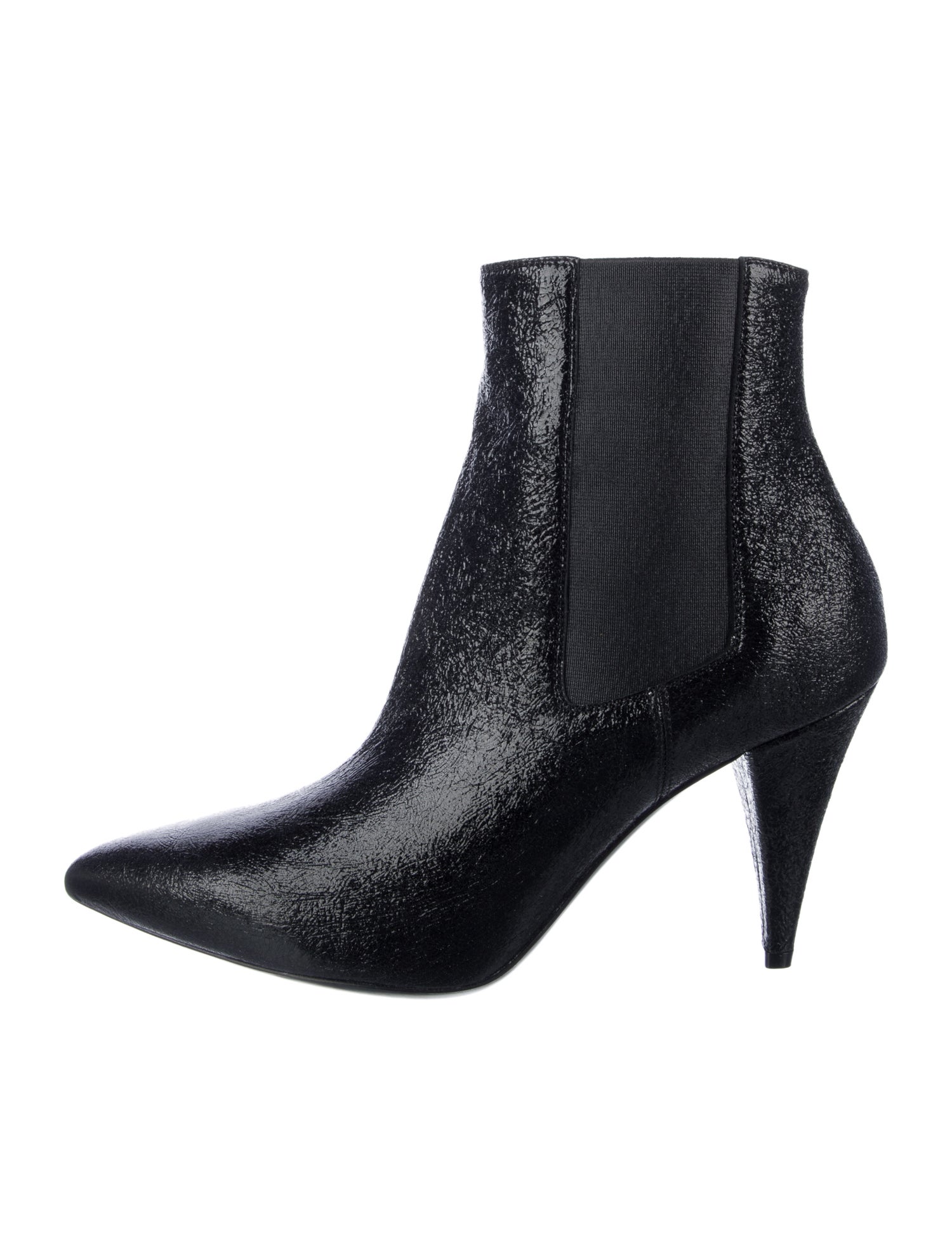 Saint Laurent Glitter Glitter Accents Loafers