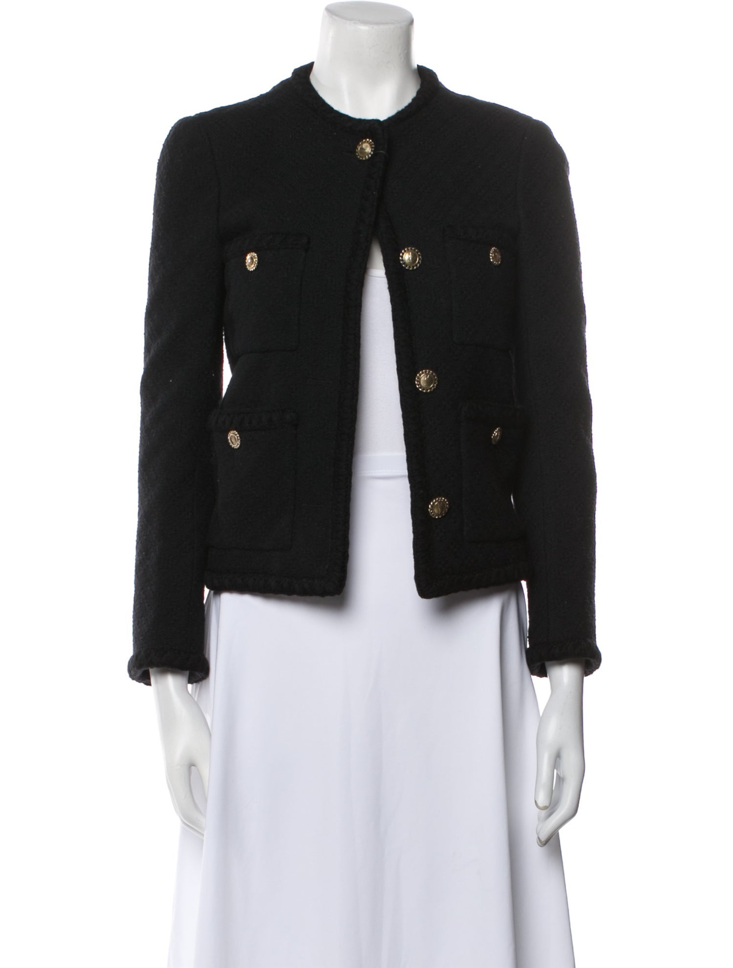 Saint Laurent Virgin Wool Evening Jacket