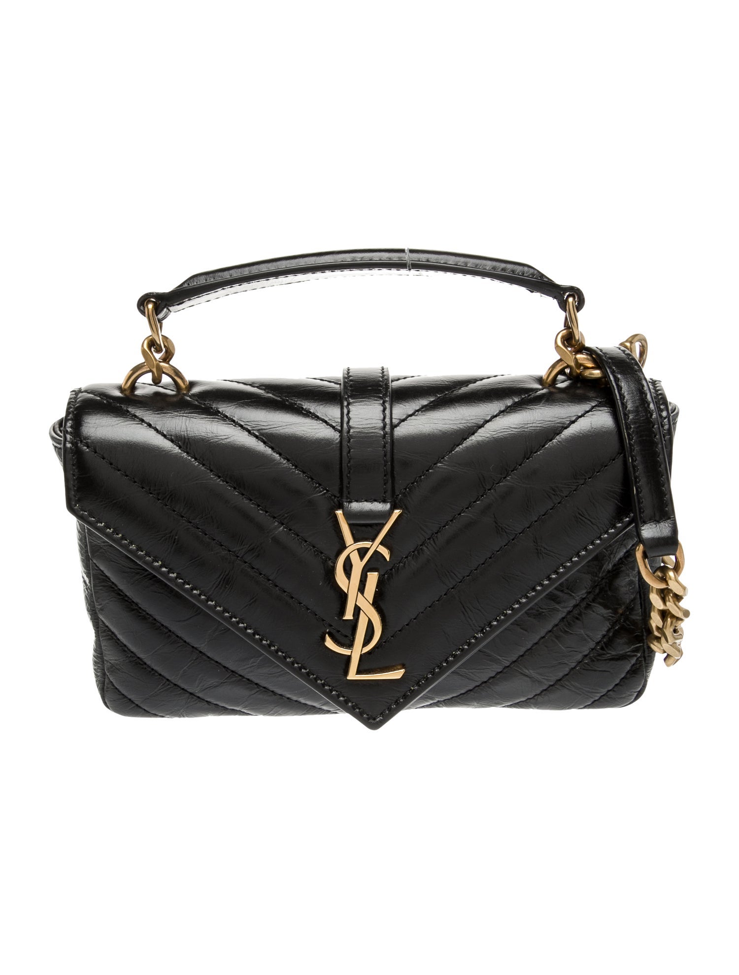 Saint Laurent Leather College Mini 2023