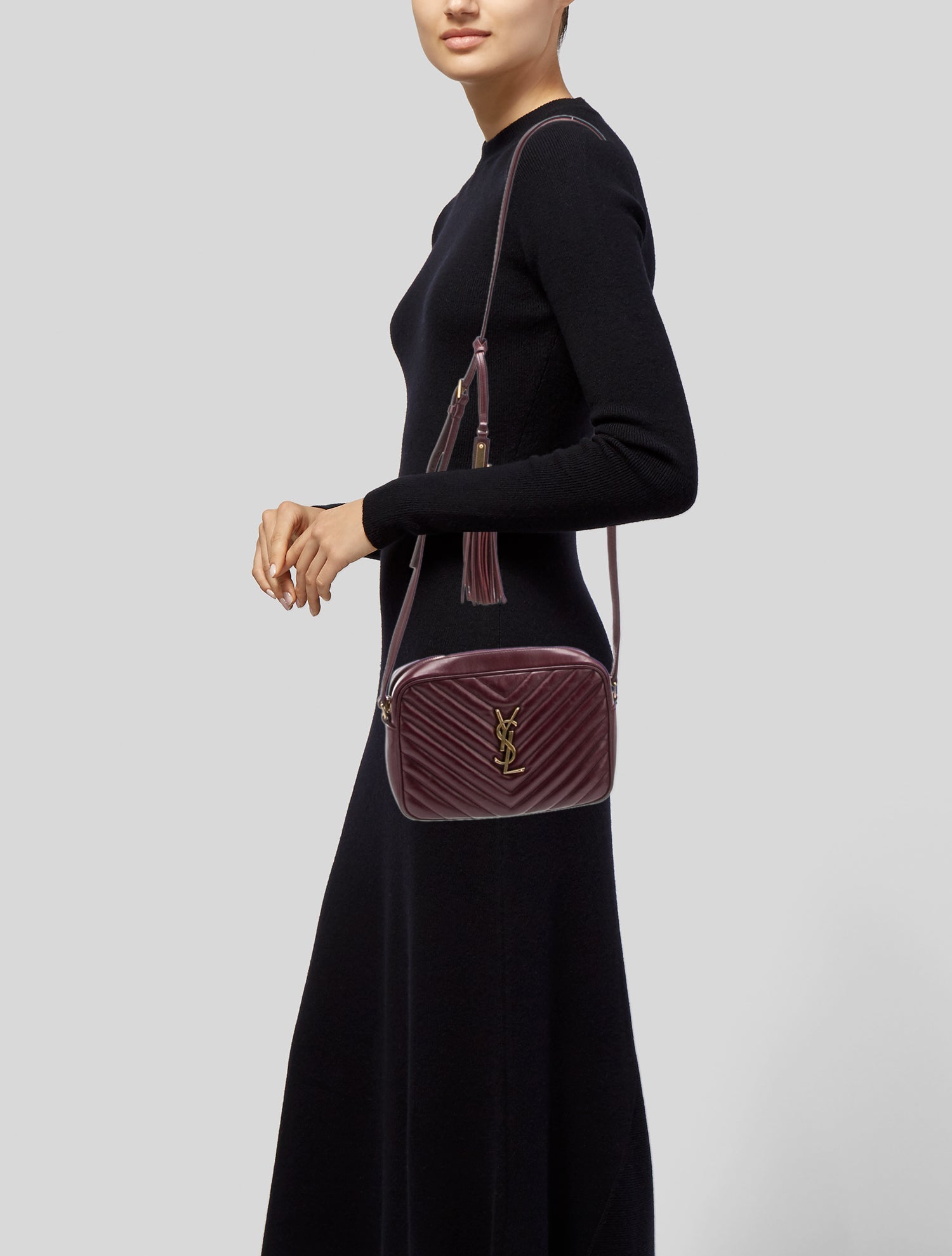 Saint Laurent Leather Lou Camera