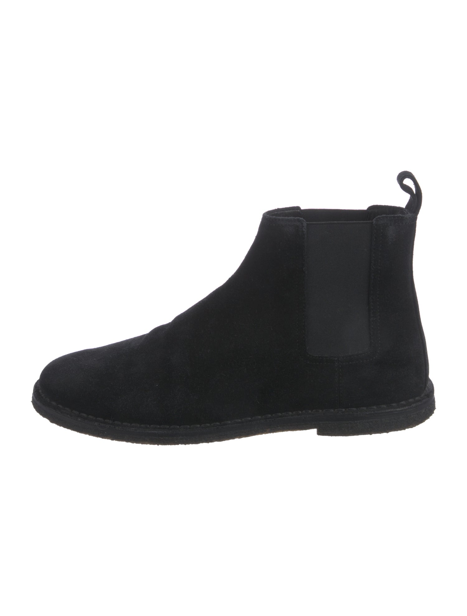 Saint Laurent Suede Chelsea Boots