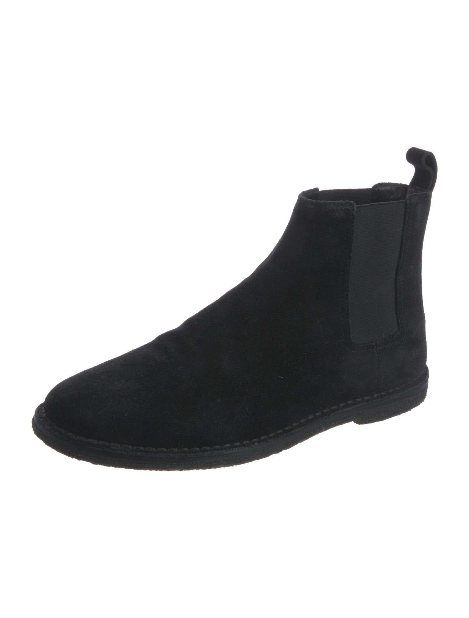 Saint Laurent Suede Chelsea Boots