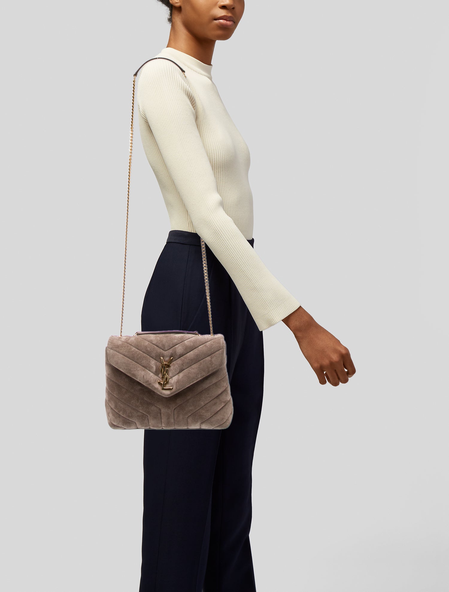 Saint Laurent Suede LouLou Small 2022