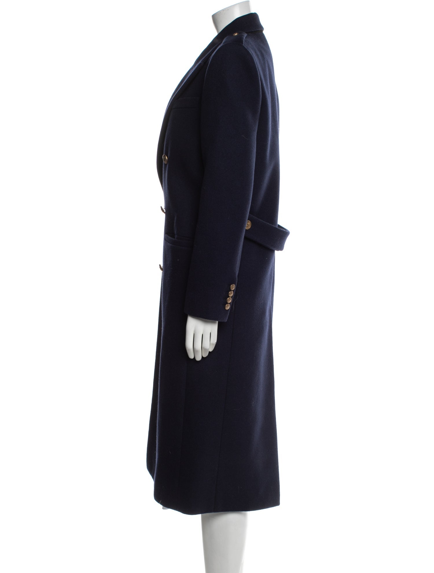 Saint Laurent 2021-2022 Cashmere Peacoat