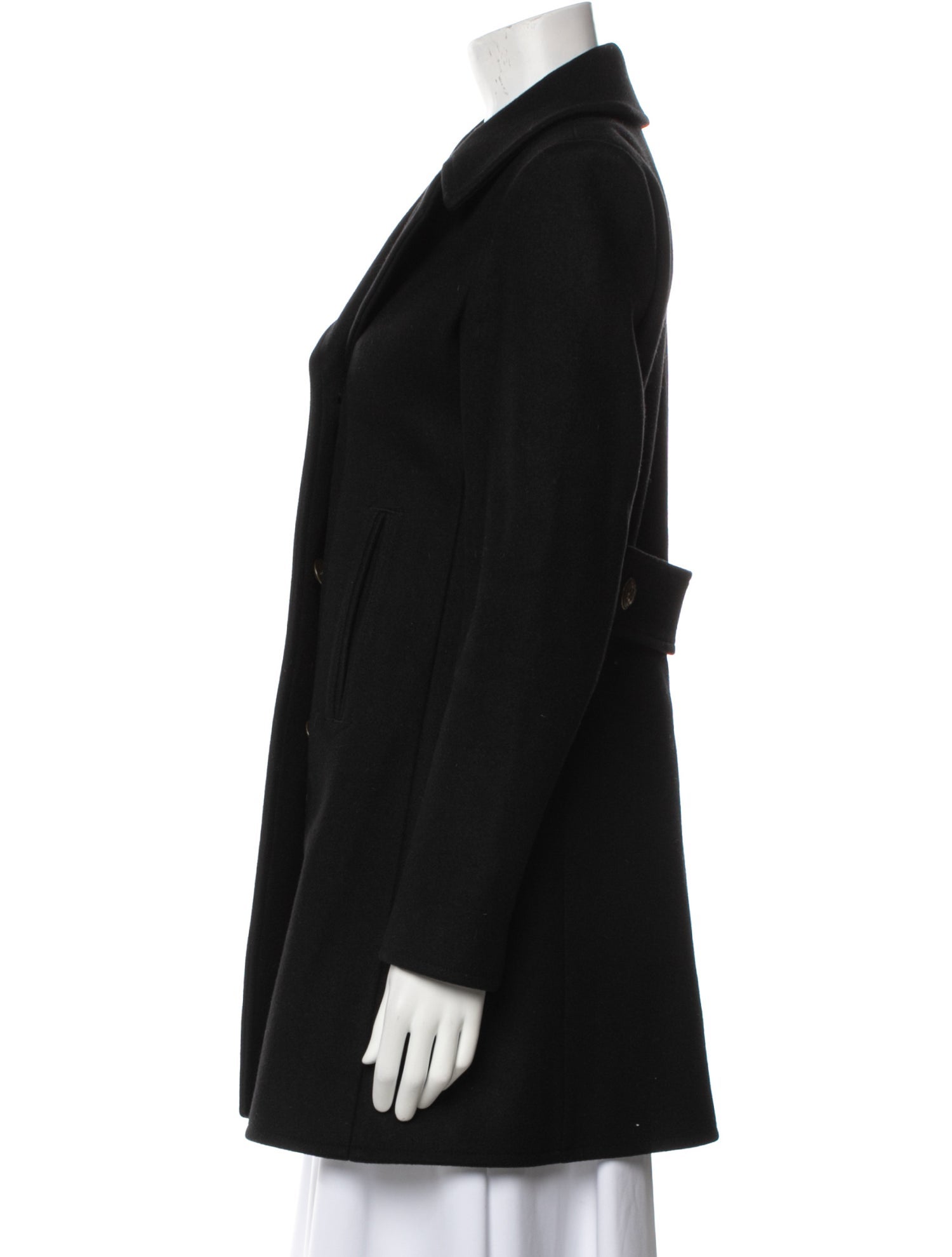 Saint Laurent 2015 Virgin Wool Peacoat