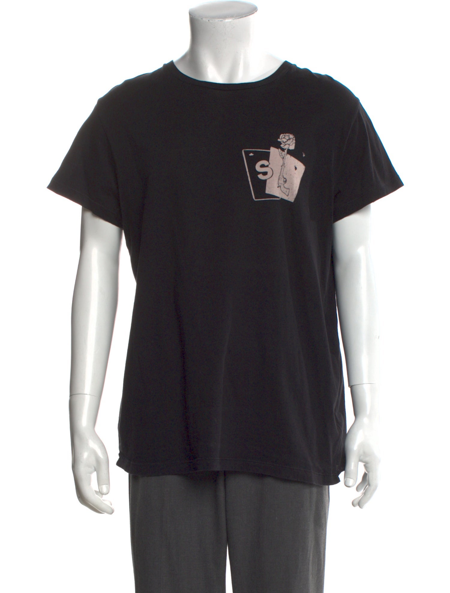 Saint Laurent 2018-2019 Graphic Print T-Shirt