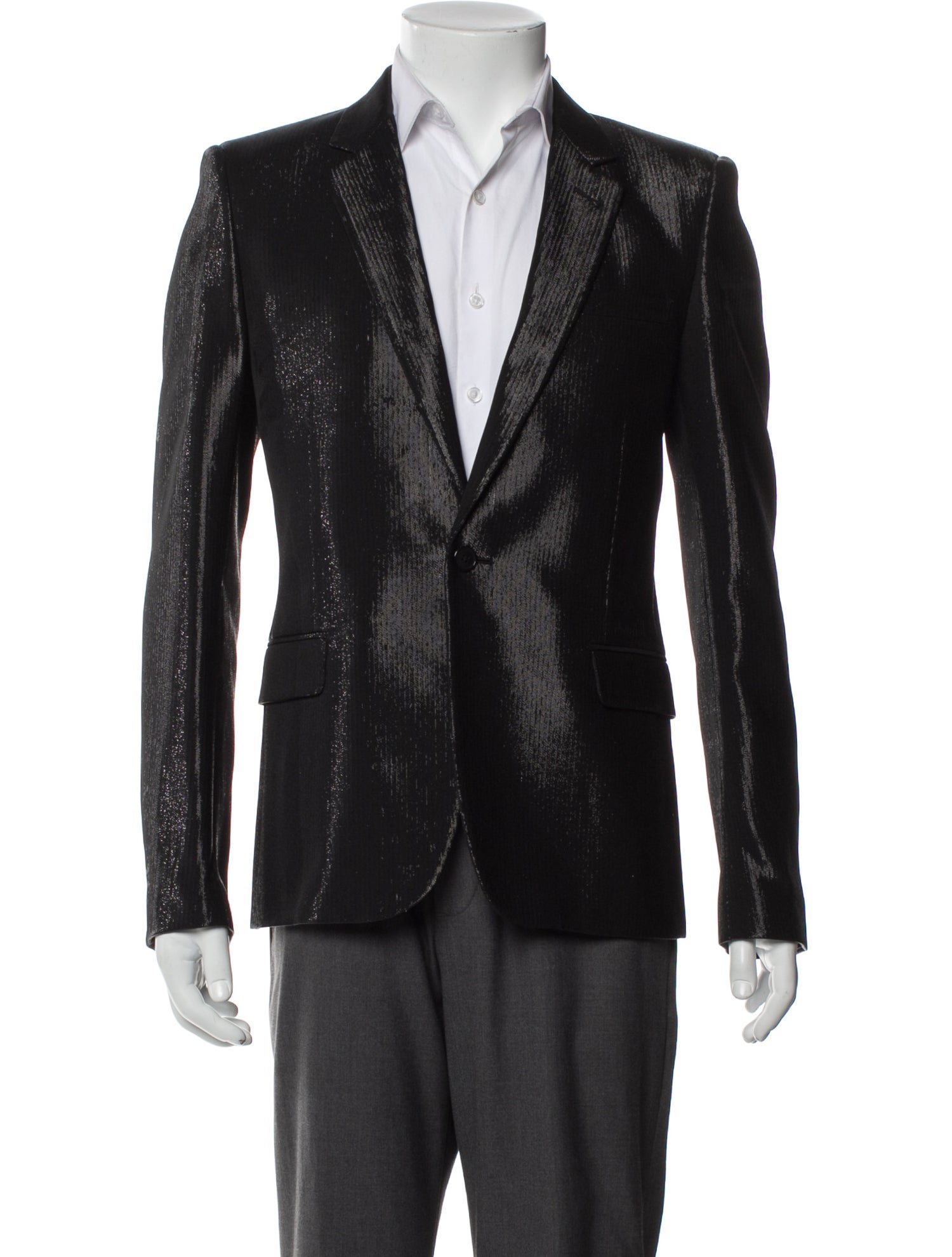 Saint Laurent 2013 Glitter Accents Blazer