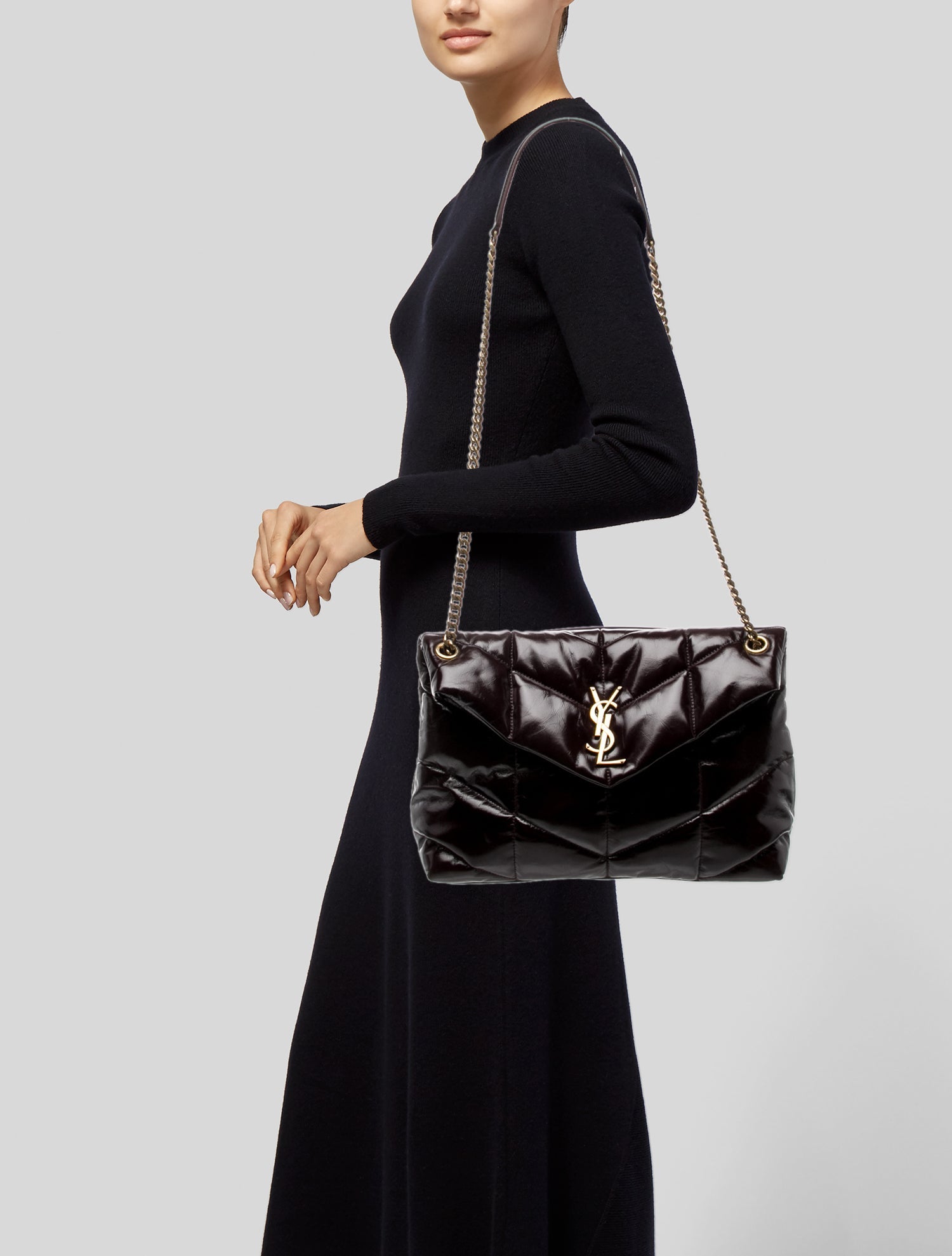 Saint Laurent Leather LouLou Medium 2023