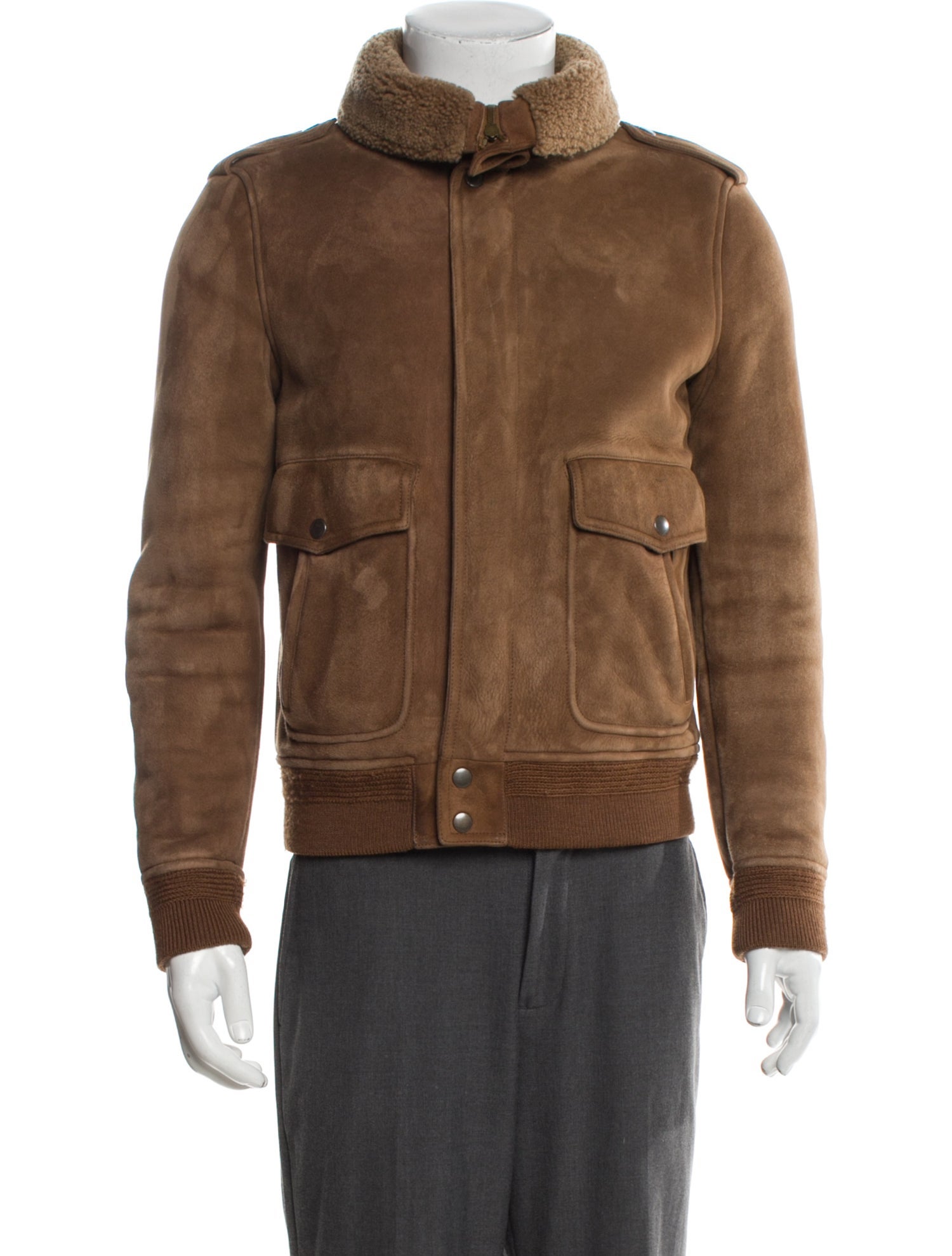 Saint Laurent 2019-2020 Shearling Utility Jacket