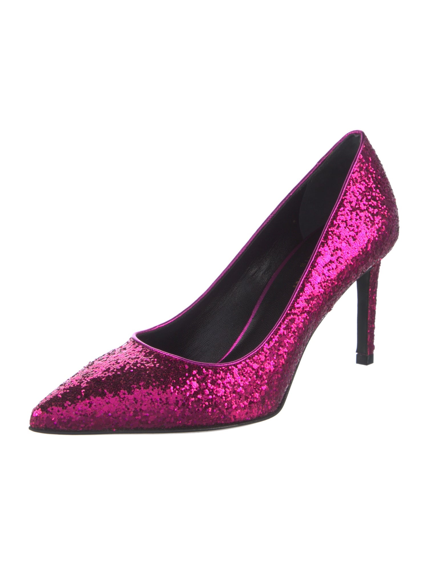Saint Laurent Glitter Glitter Accents Pumps