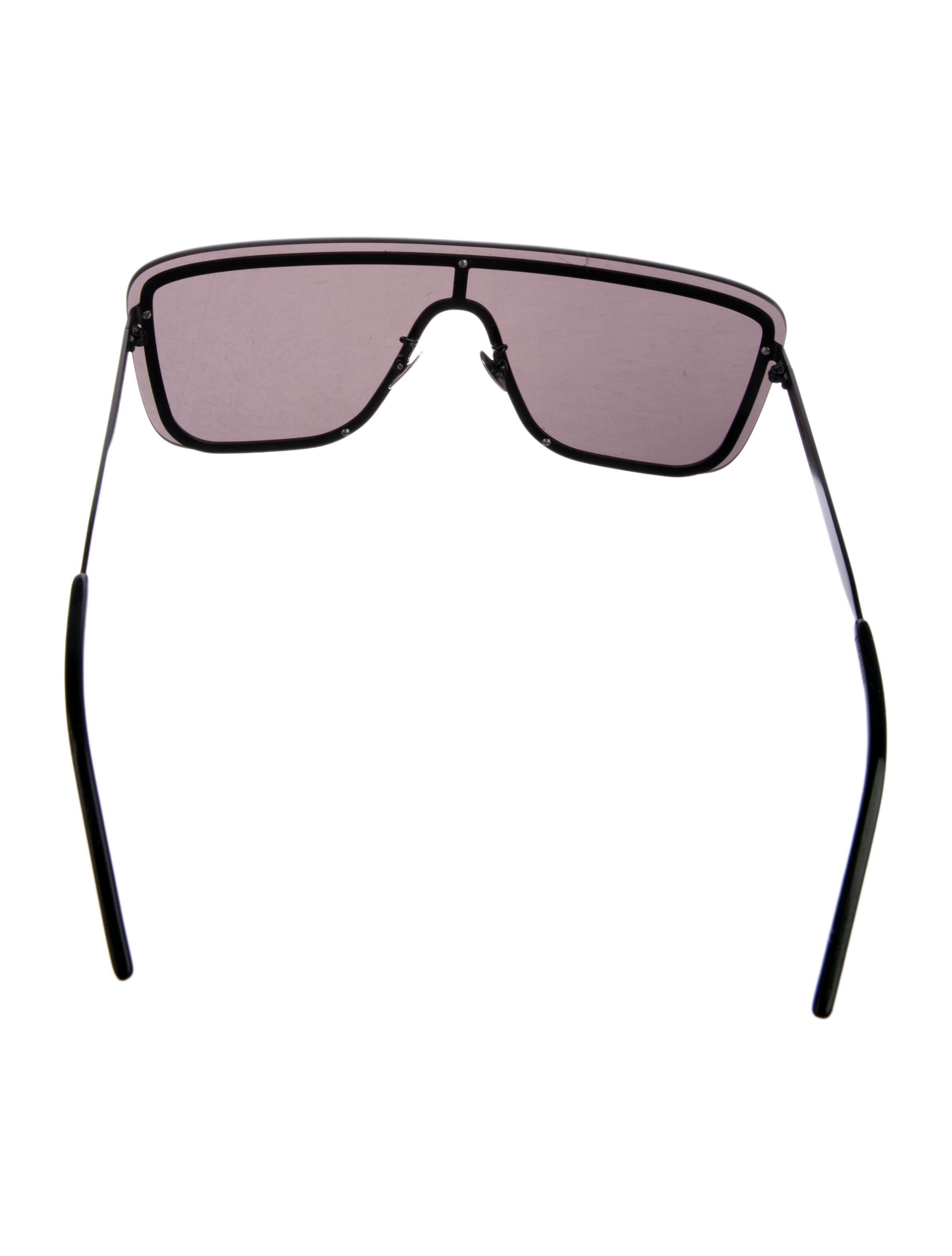 Saint Laurent Shield Tinted Sunglasses
