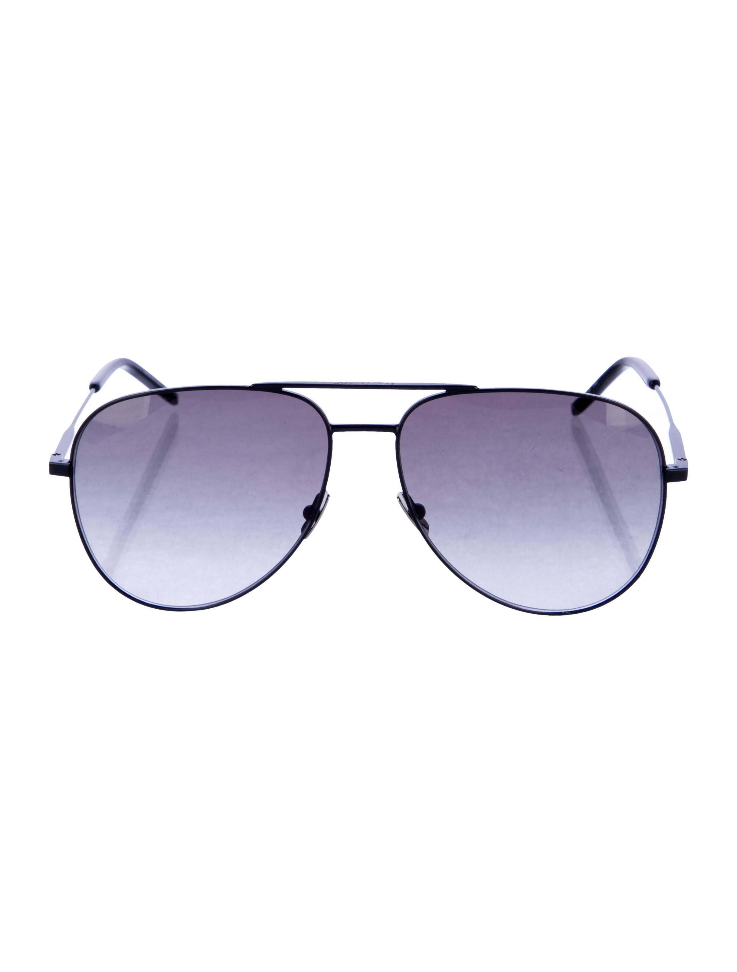 Saint Laurent Aviator Gradient Sunglasses