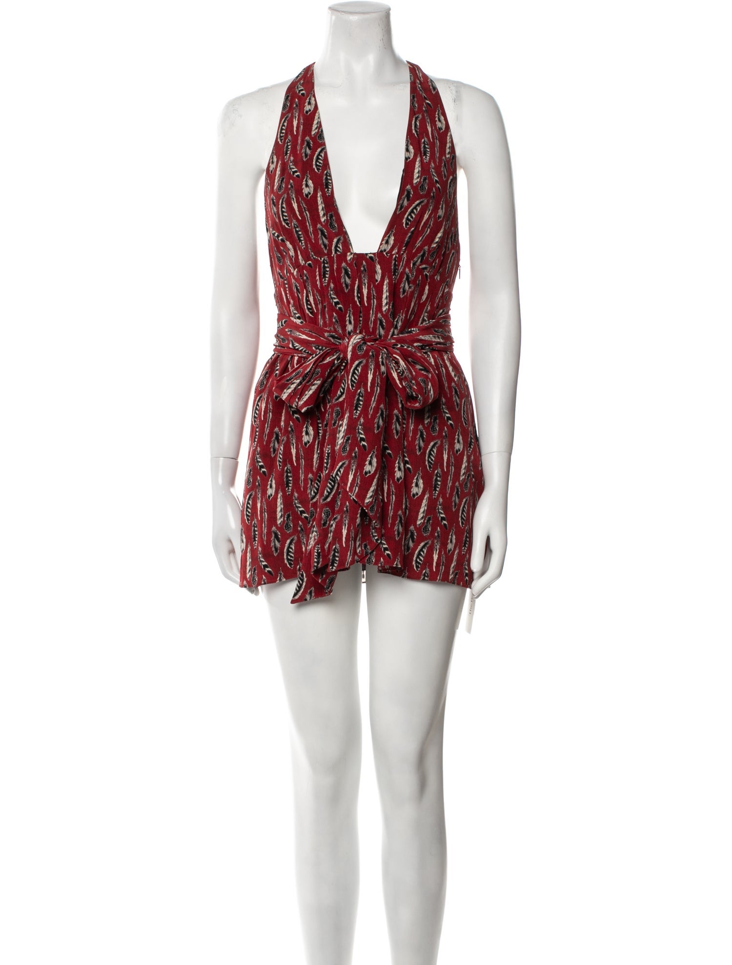 Saint Laurent Silk Knee-Length Dress