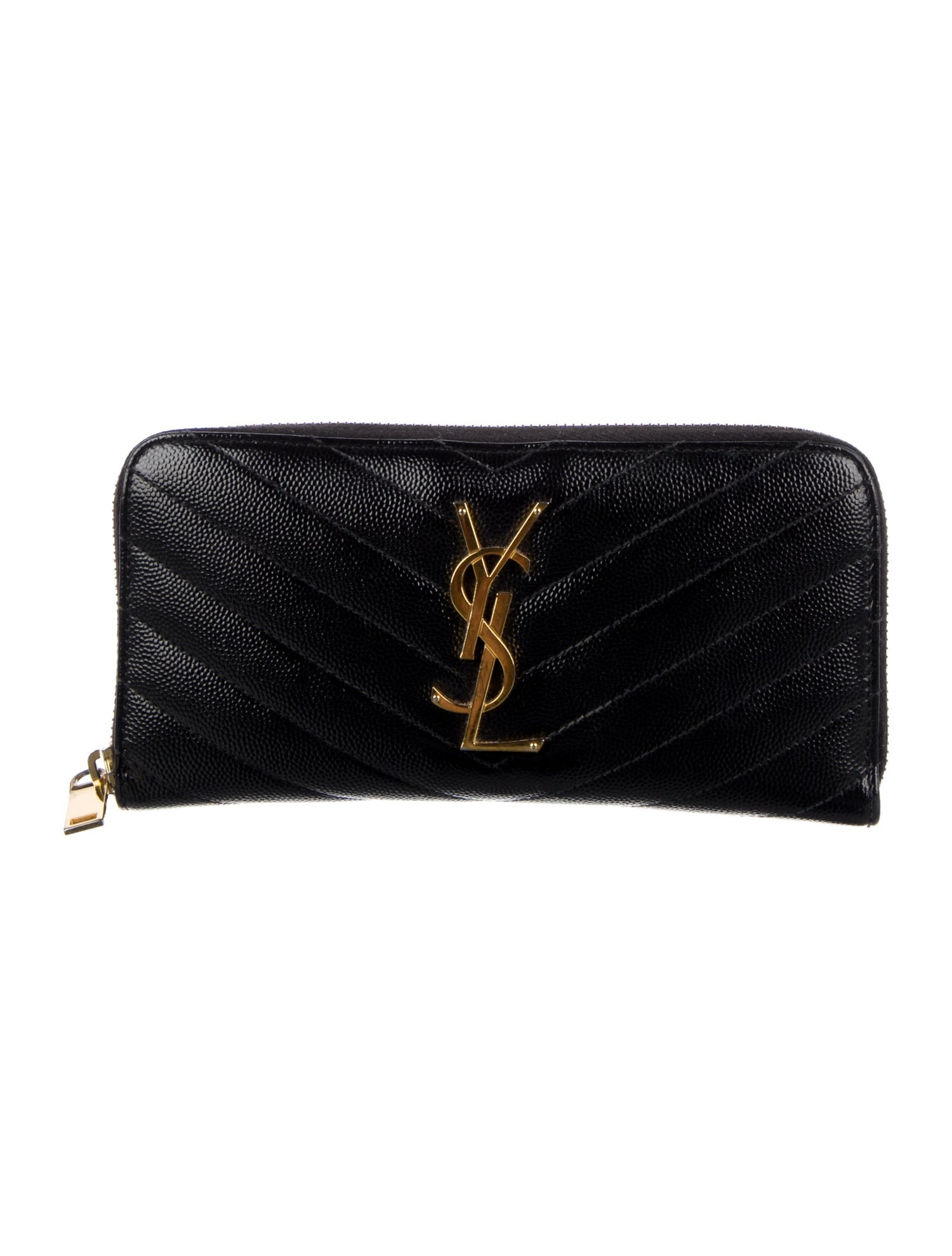 Saint Laurent 2022 Leather Continental Wallet