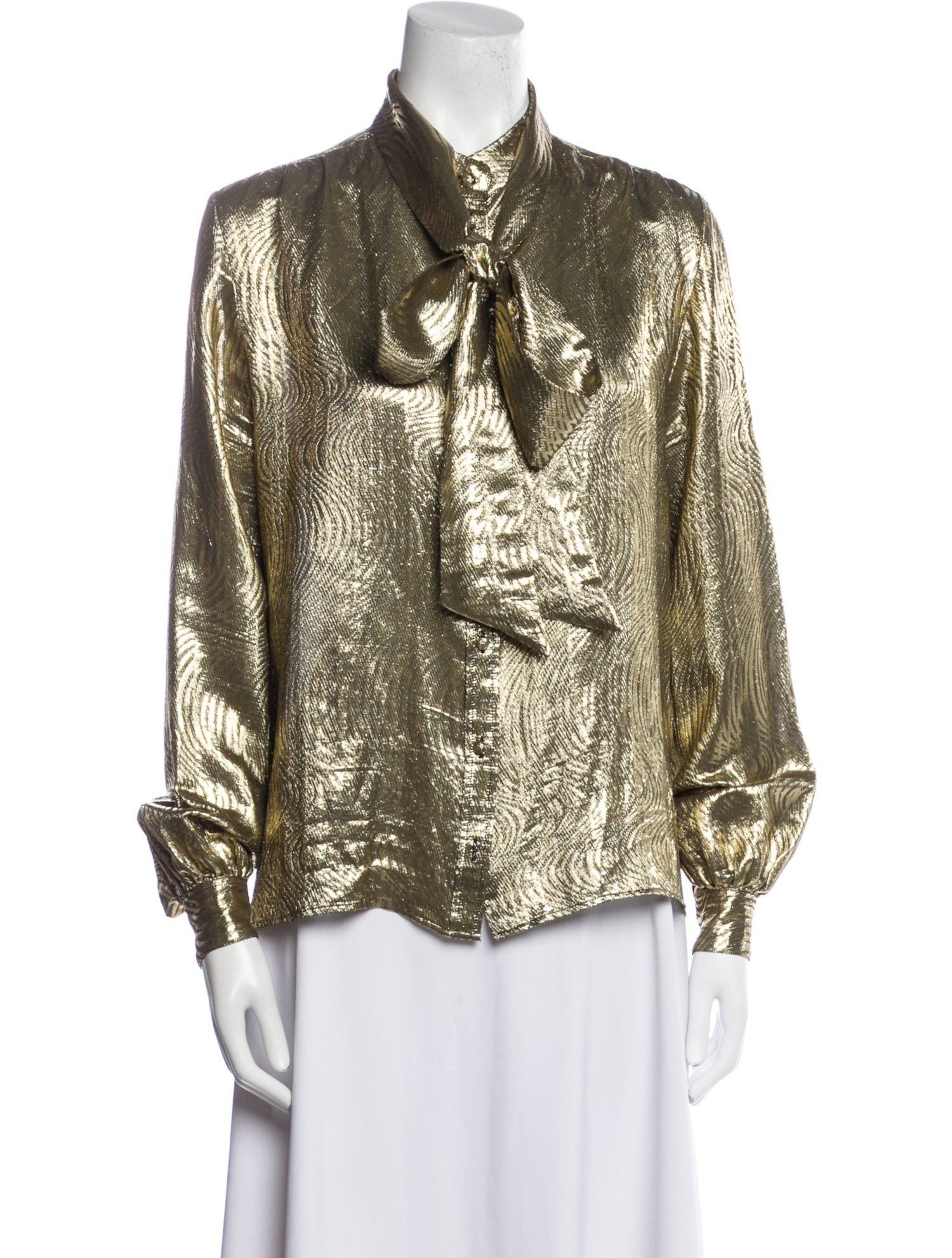 Saint Laurent 2019 Silk Blouse